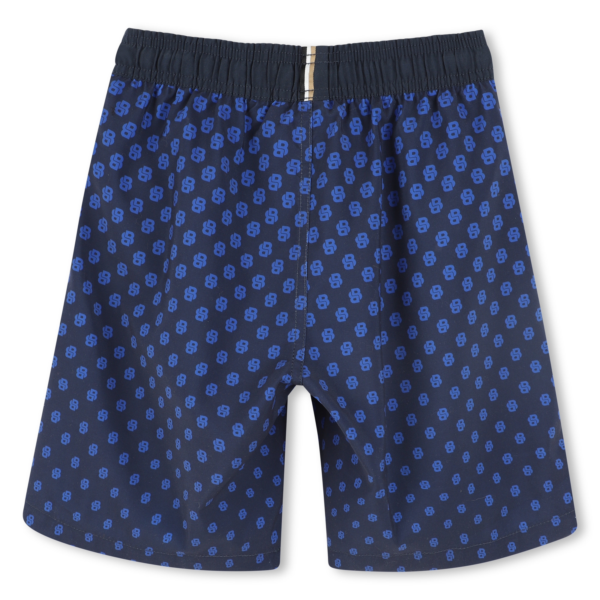 Double-B motif swimming trunks BOSS for BOY