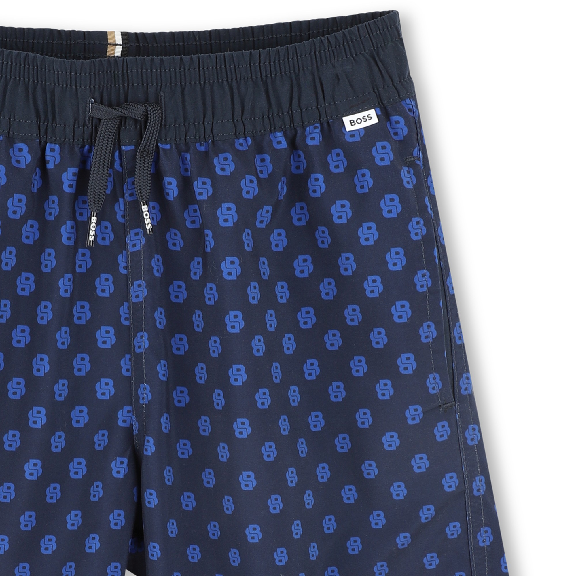 Double-B motif swimming trunks BOSS for BOY