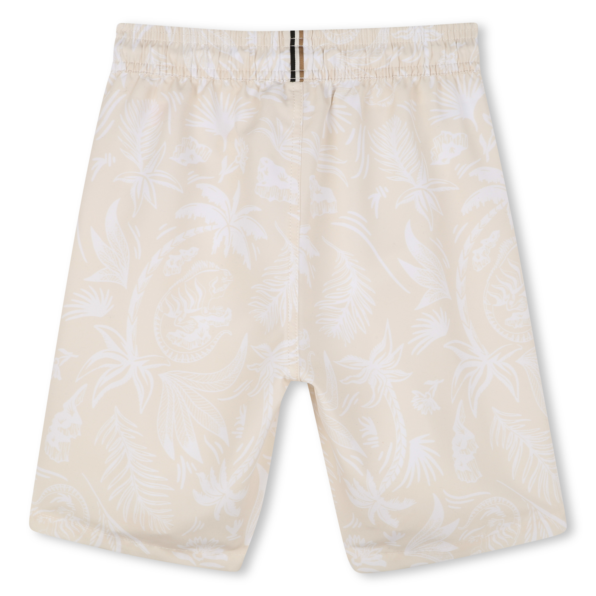 Zwemshort met print BOSS Voor