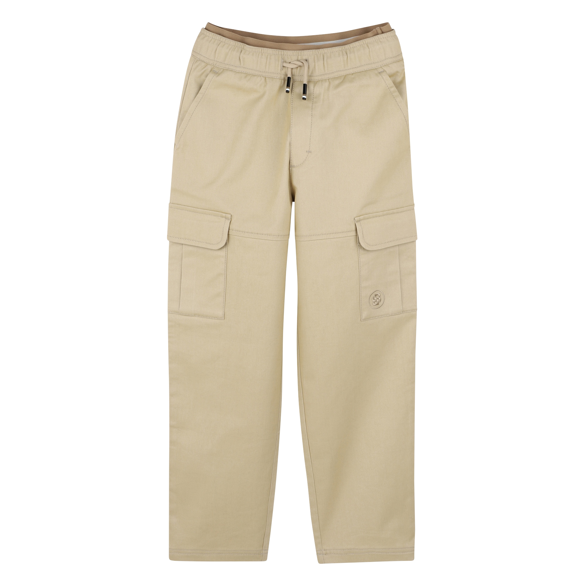 Broek met zakken in twill BOSS Voor