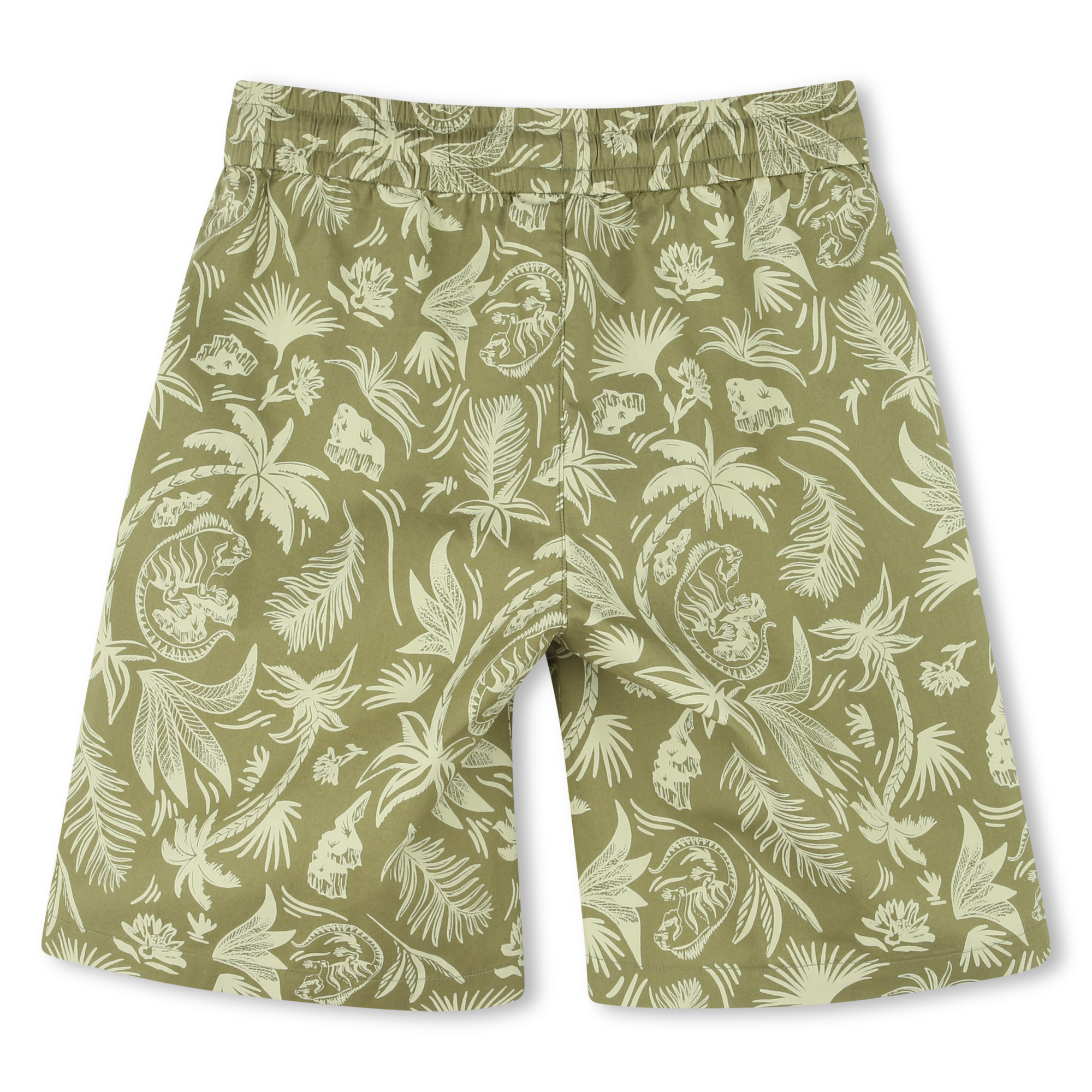 Printed cotton Bermuda shorts BOSS for BOY