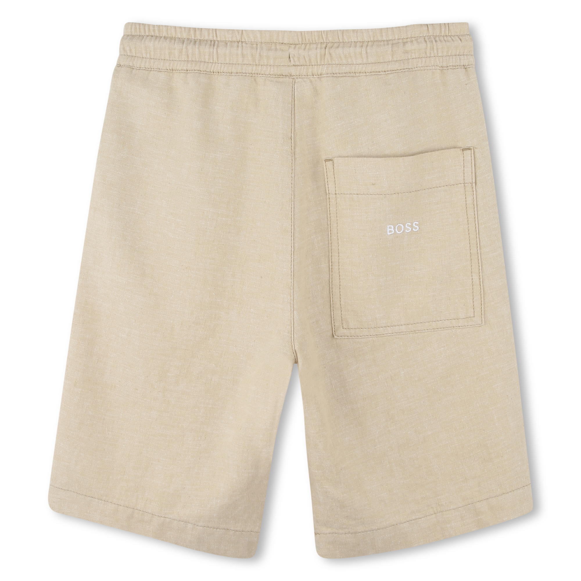 Cotton & linen Bermuda shorts BOSS for BOY