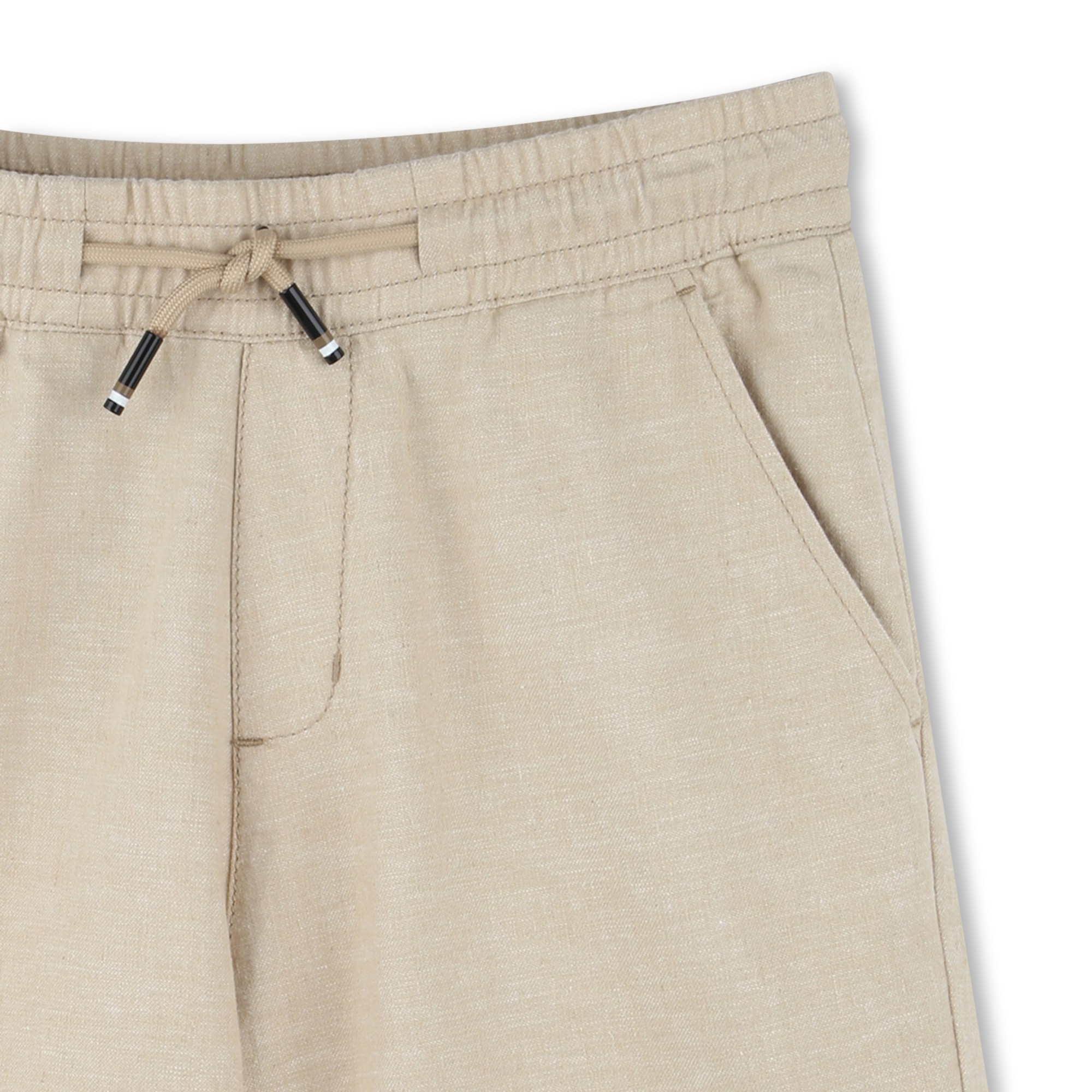 Cotton & linen Bermuda shorts BOSS for BOY