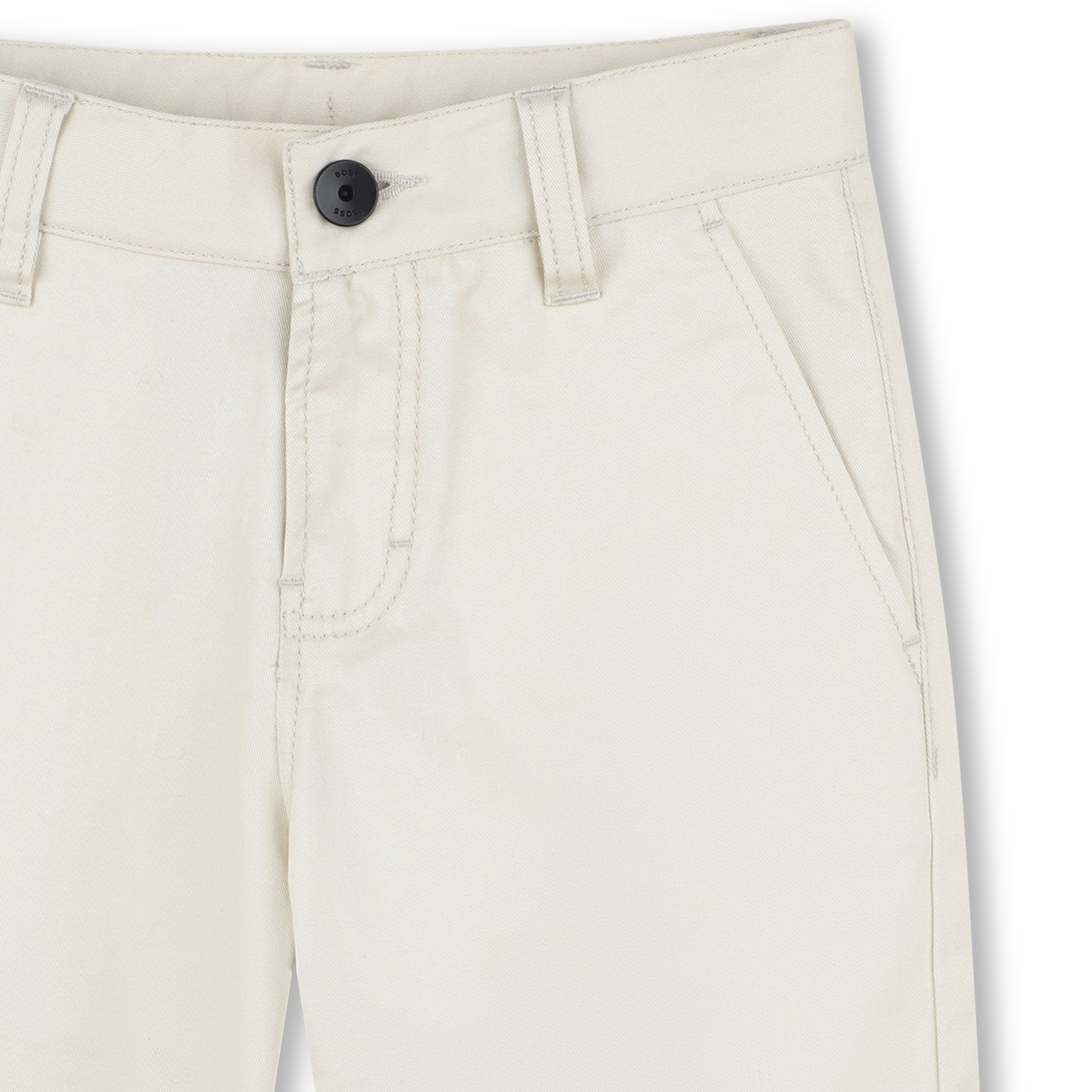 Lined chino Bermuda shorts BOSS for BOY