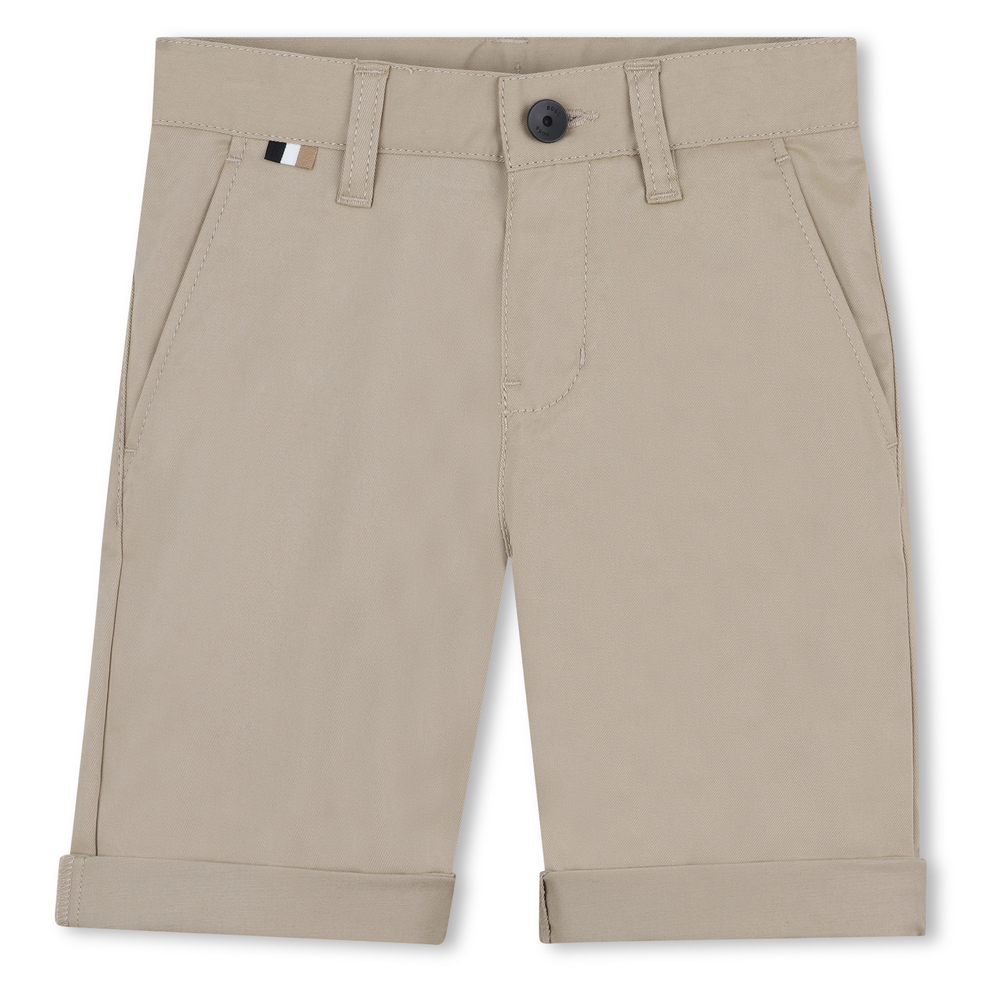 Gevoerde chino bermuda BOSS Voor