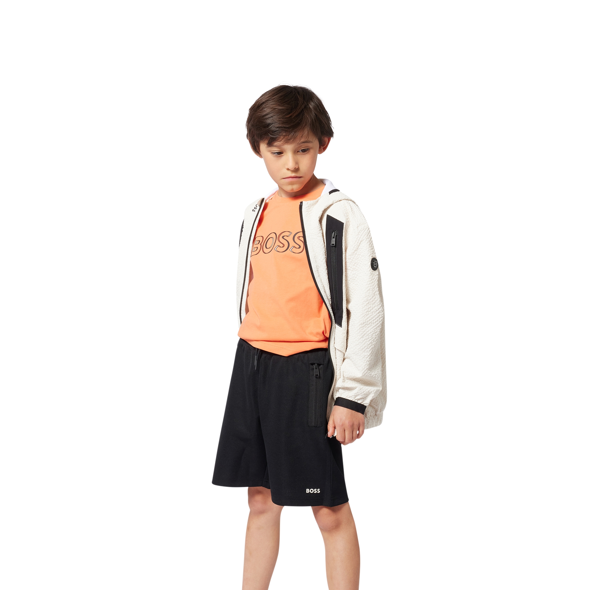 Logo Bermuda jogging shorts BOSS for BOY