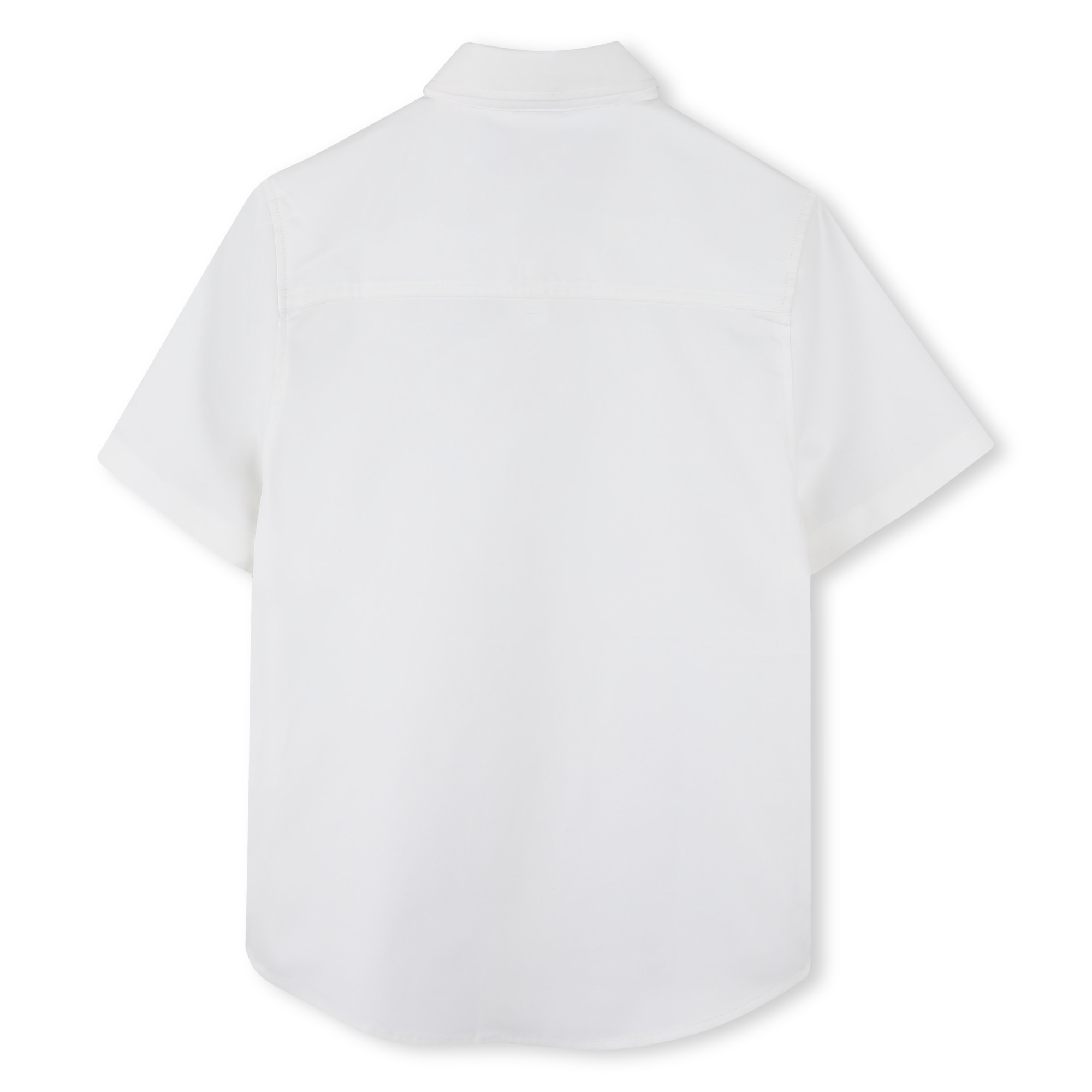 Chemise en coton uni BOSS pour GARCON