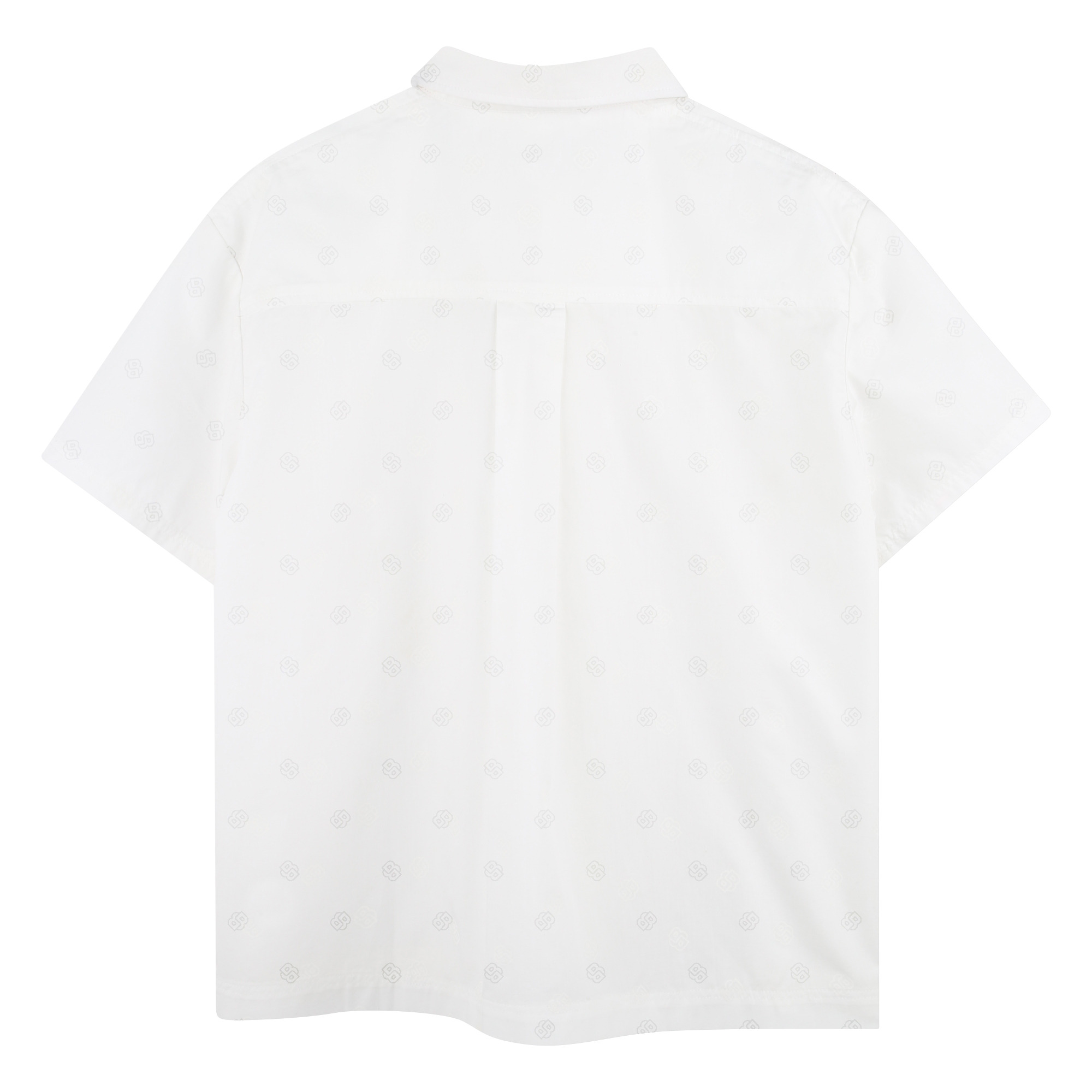 Chemise en coton imprimé BOSS pour GARCON