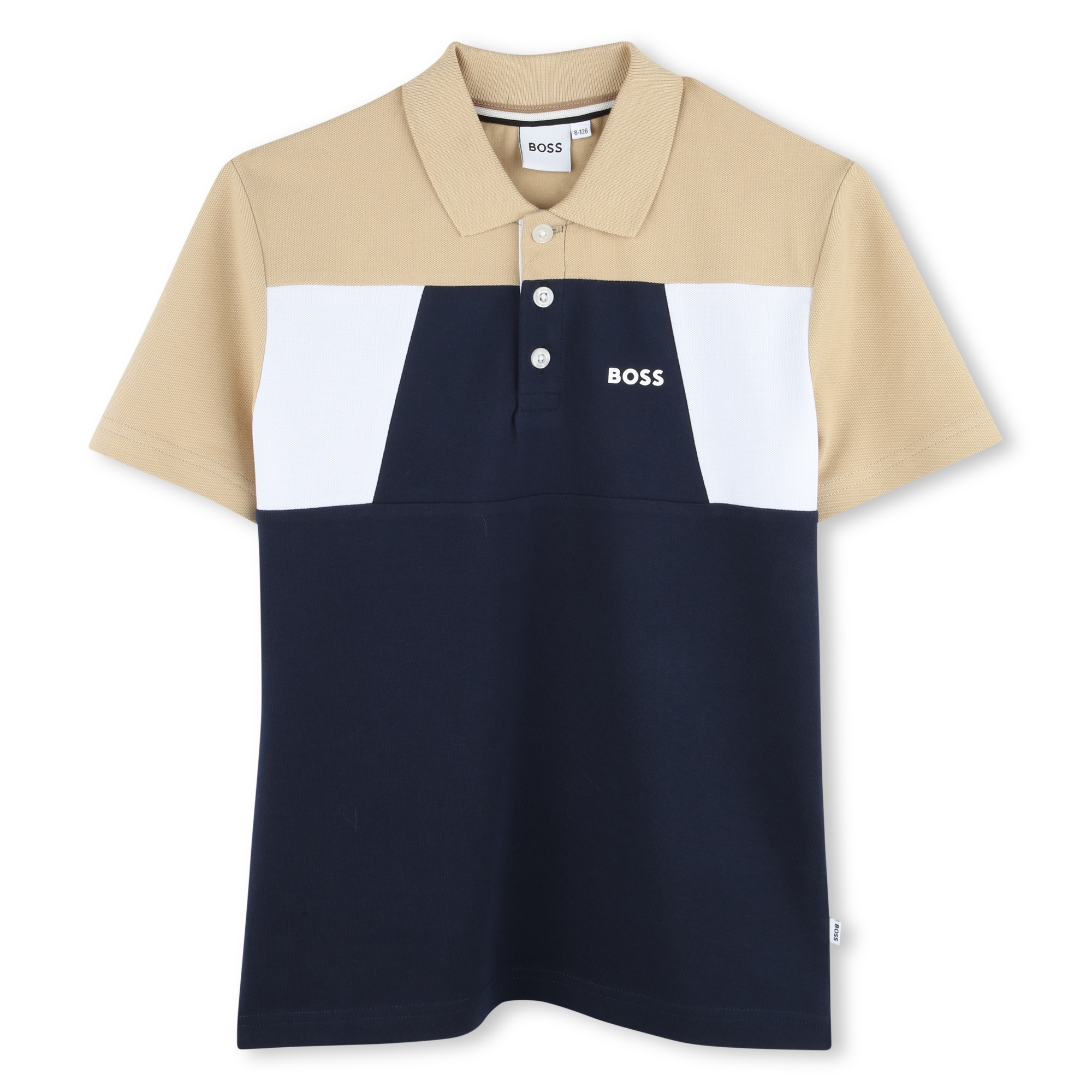 Colour-block polo shirt BOSS for BOY