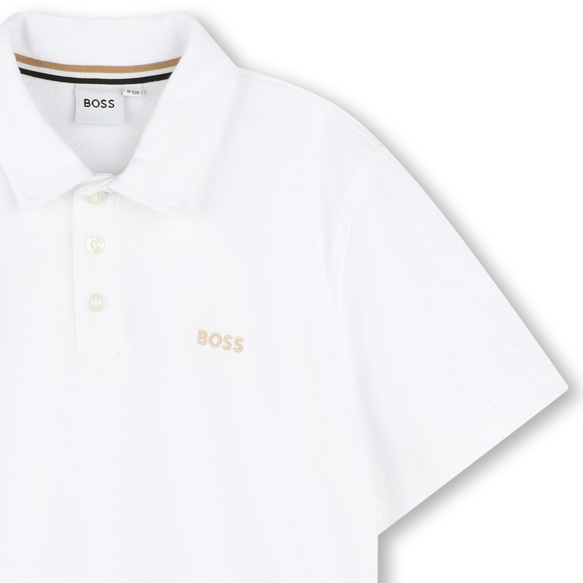 Loose-fit cotton polo shirt BOSS for BOY