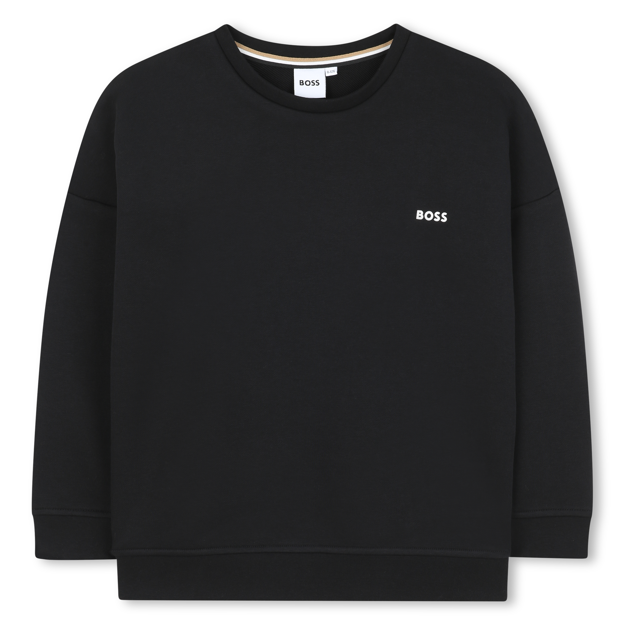 Effen sweater met ronde hals BOSS Voor