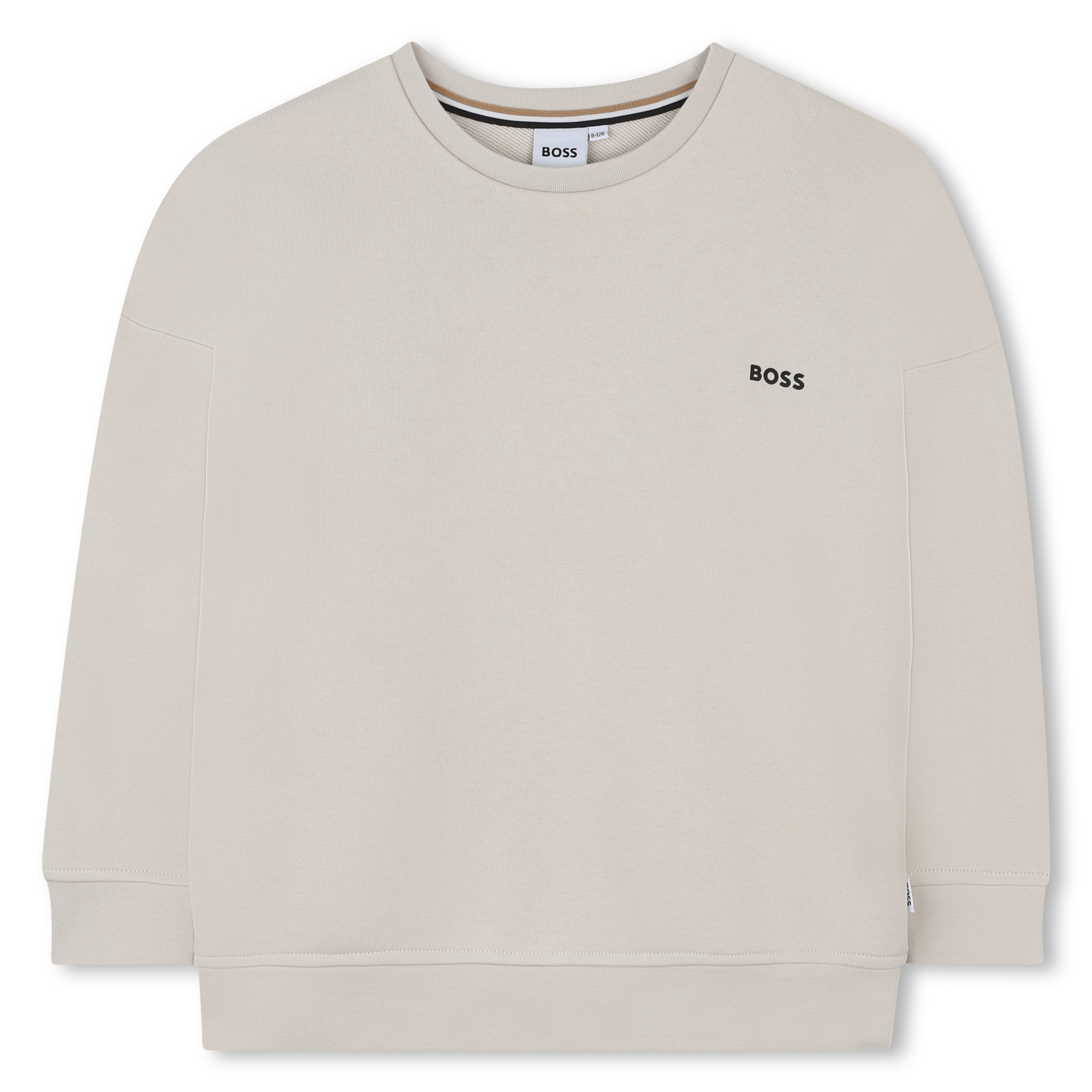 Plain round-neck sweatshirt BOSS for BOY