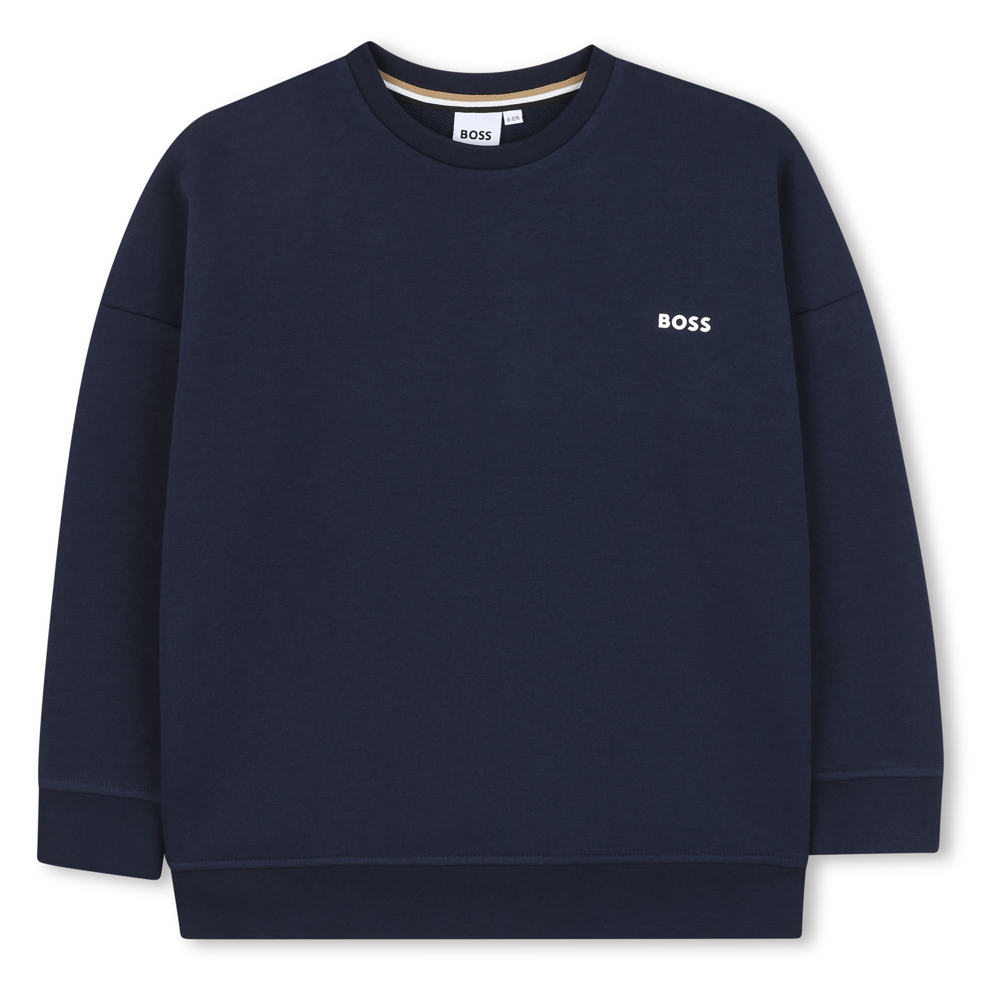 Plain round-neck sweatshirt BOSS for BOY