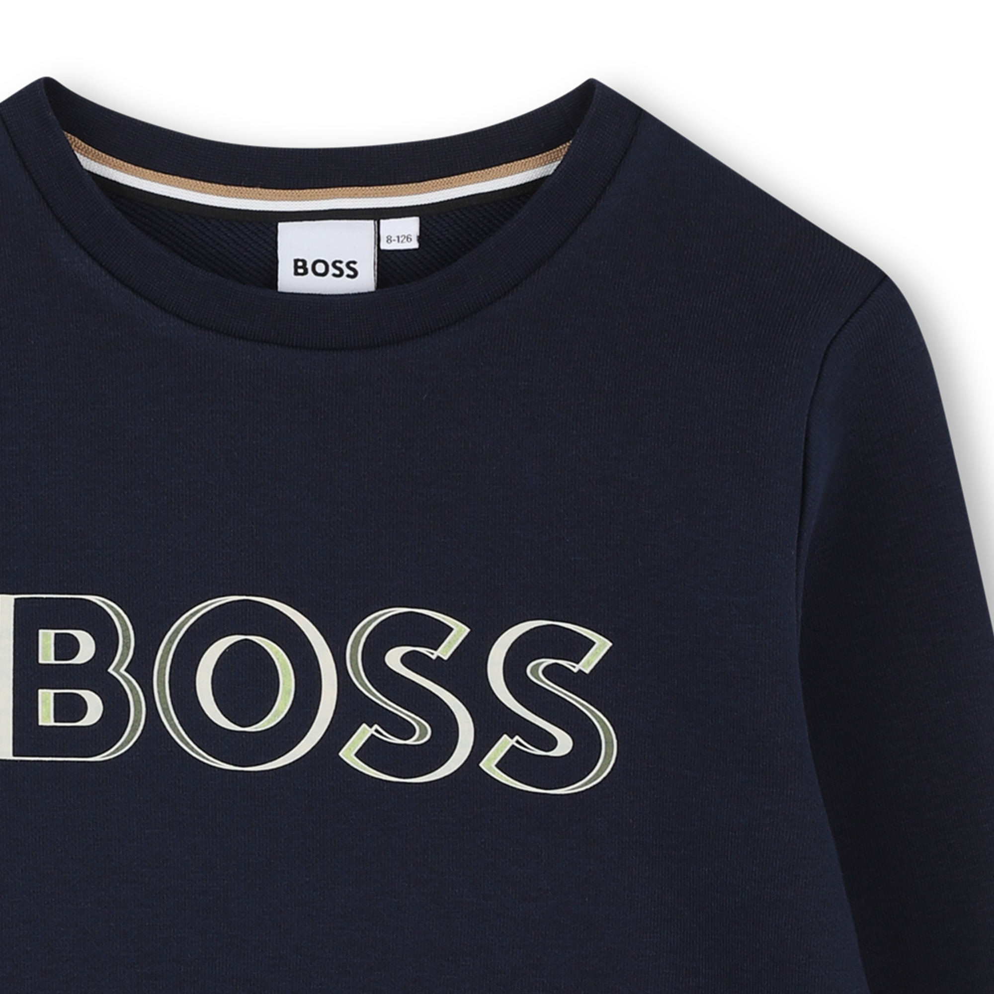 Sweat-shirt molletonné BOSS pour GARCON