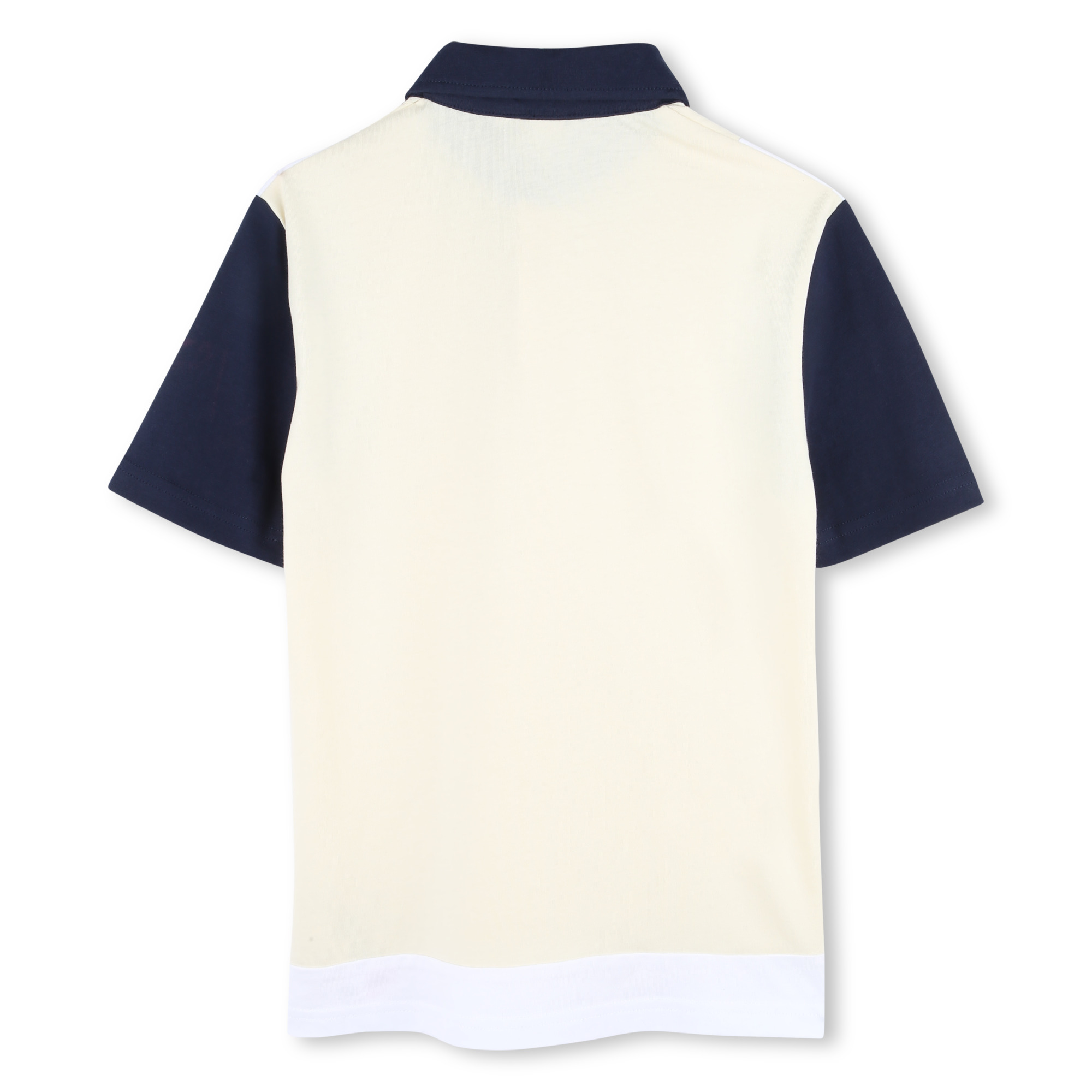 Short-sleeved cotton polo BOSS for BOY