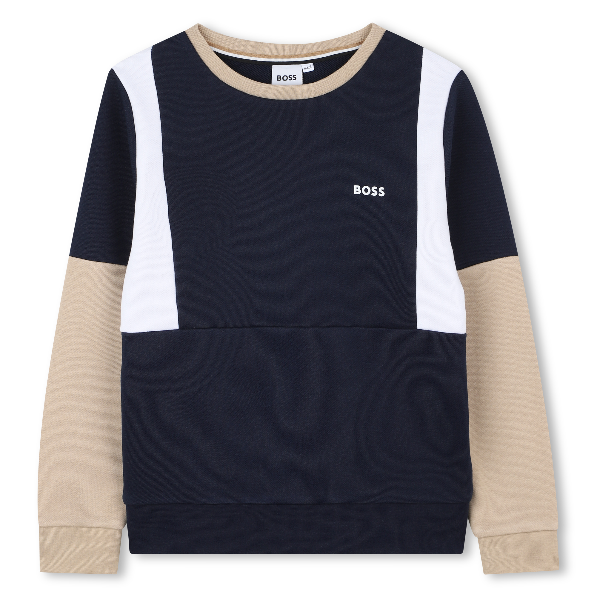 Sweat-shirt multicolore BOSS pour GARCON