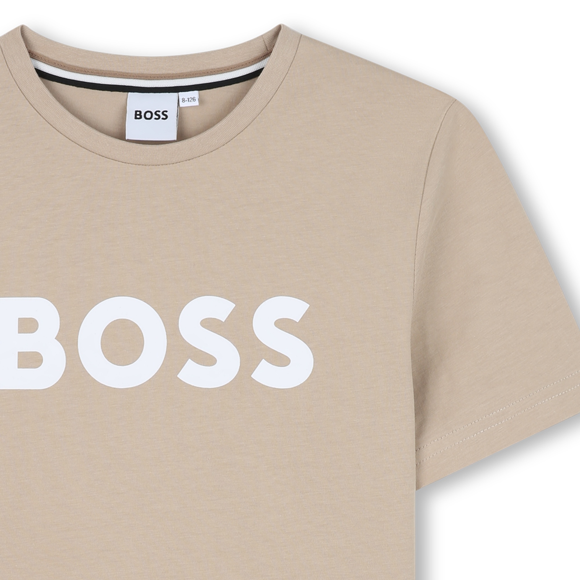 Short-sleeved cotton T-shirt BOSS for BOY