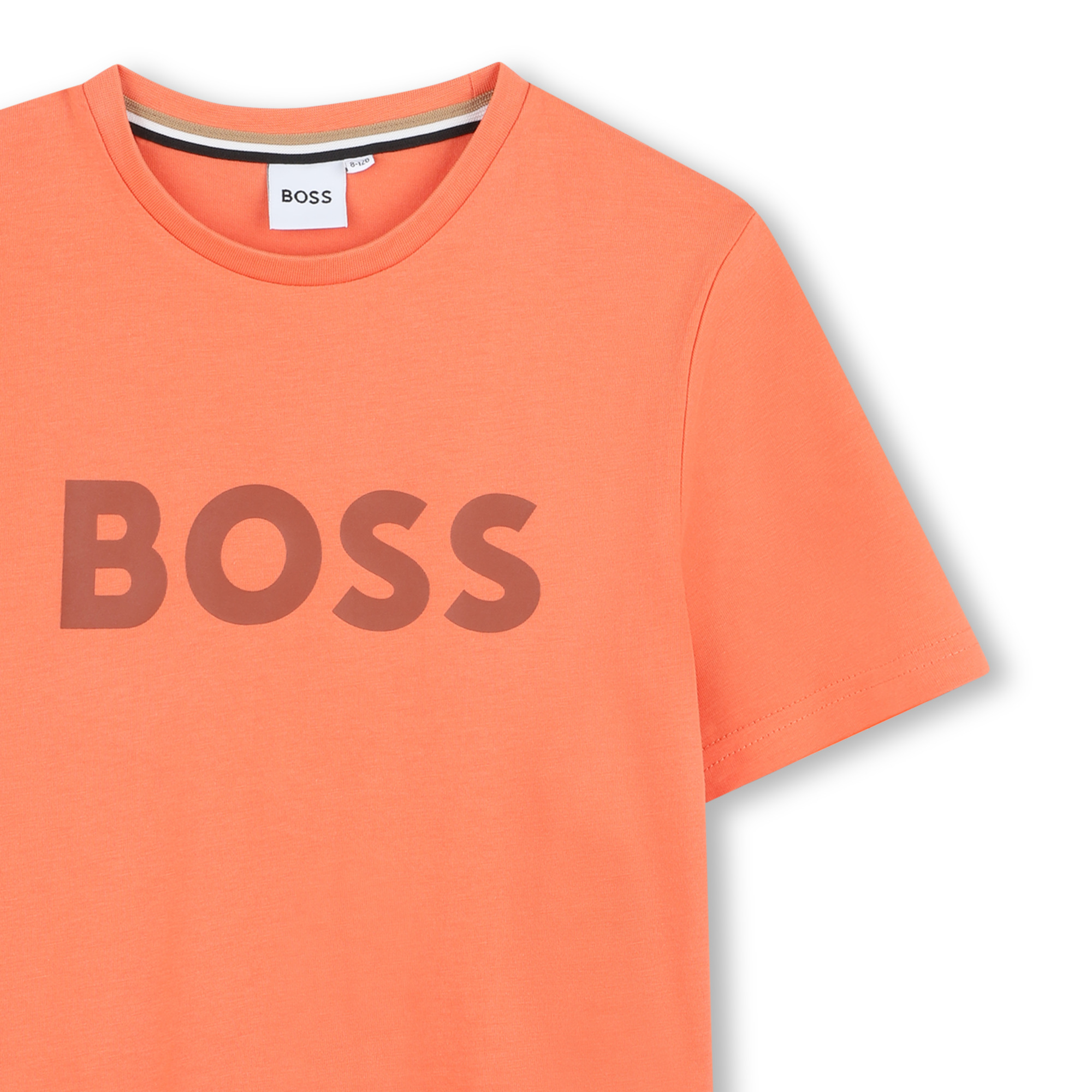 Short-sleeved cotton T-shirt BOSS for BOY