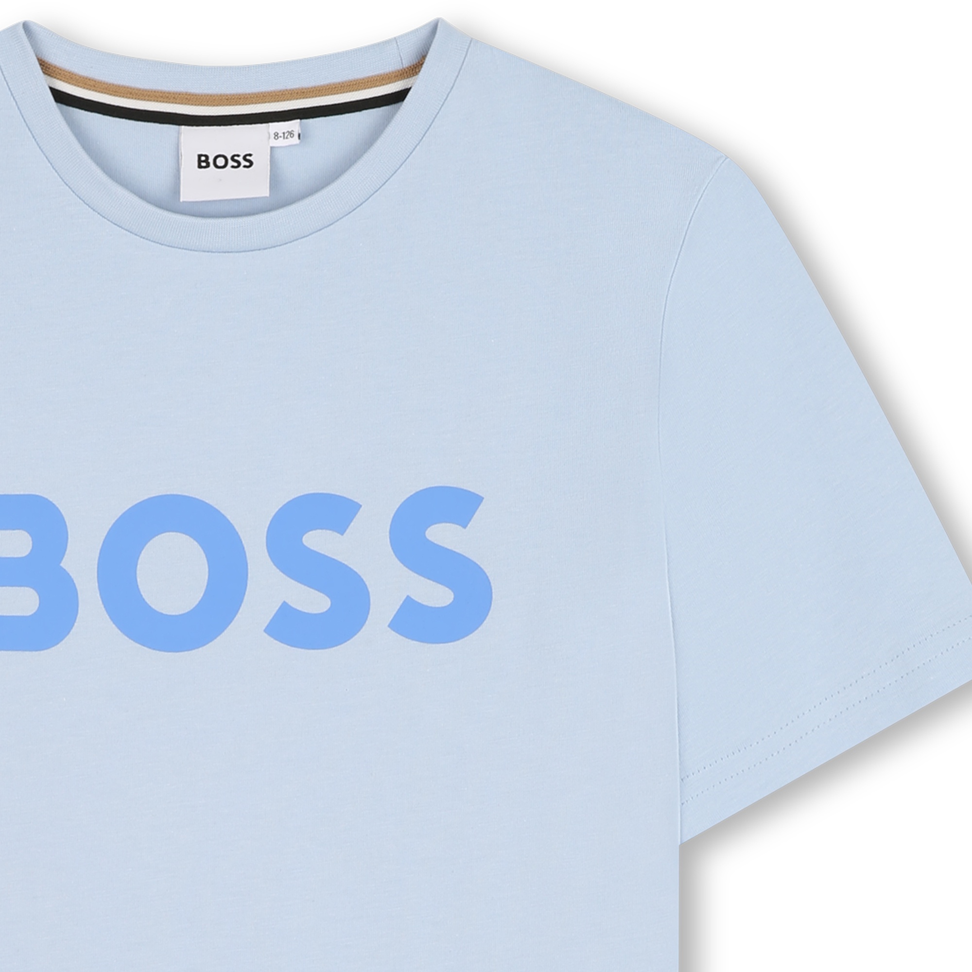 Short-sleeved cotton T-shirt BOSS for BOY