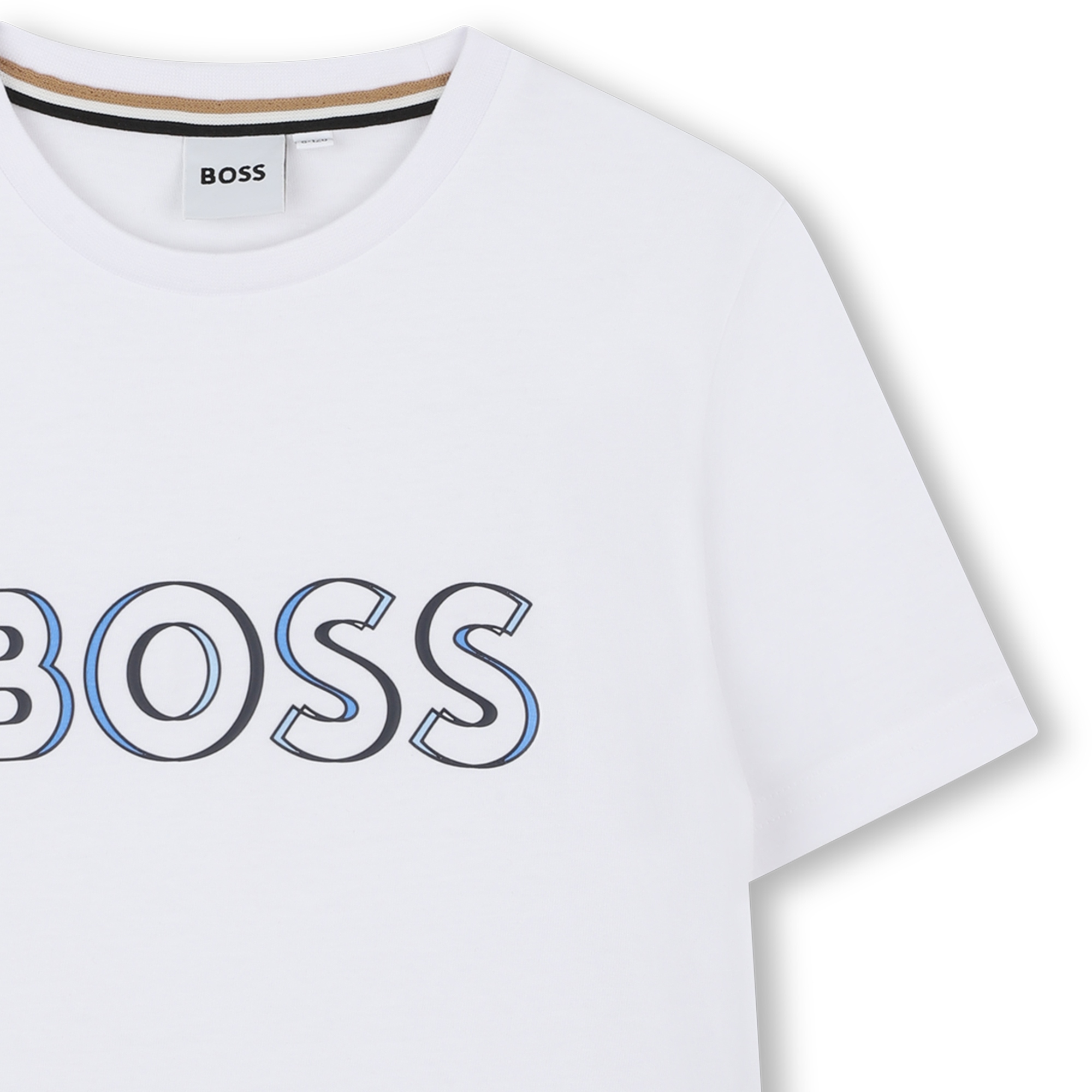 Short-sleeved cotton T-shirt BOSS for BOY