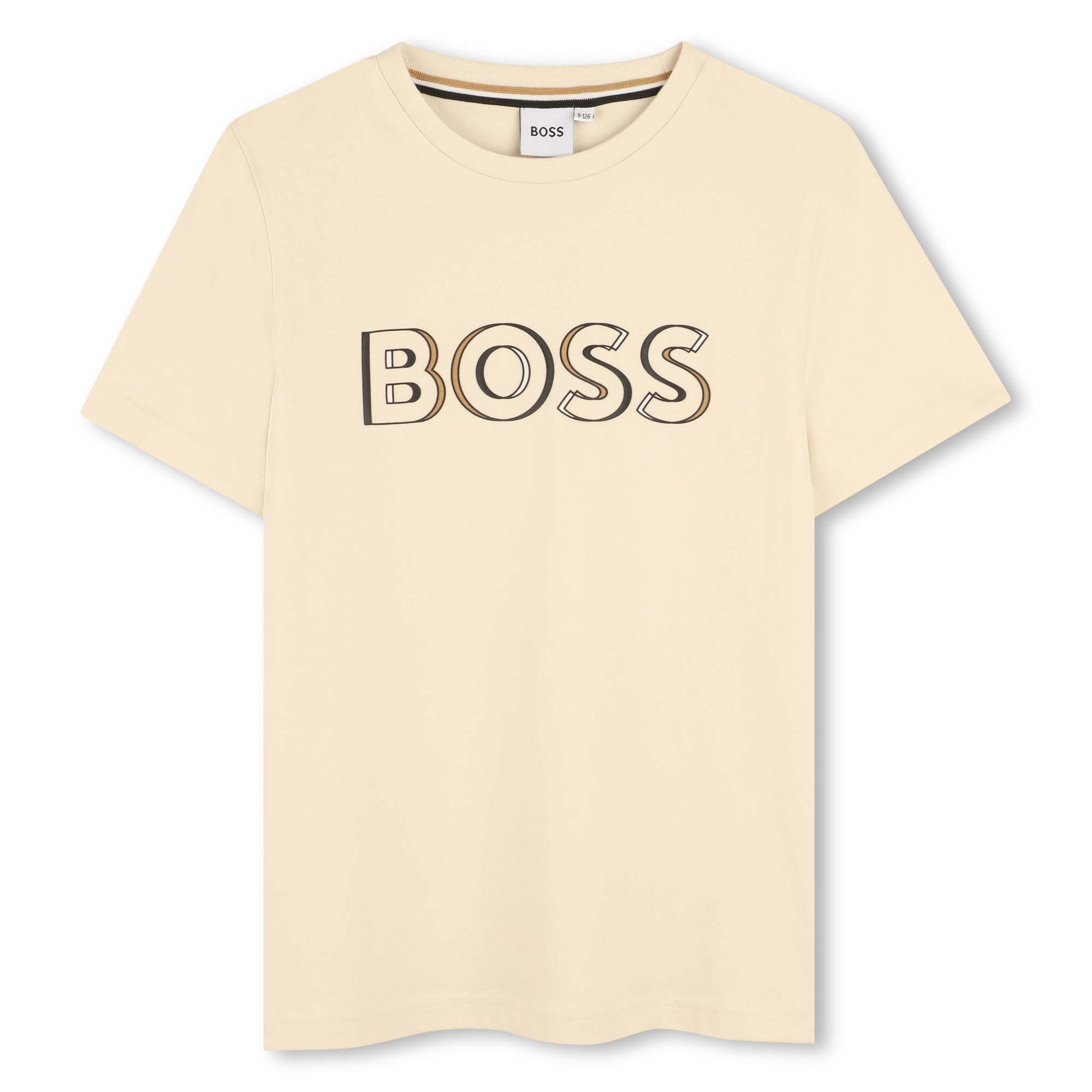 Short-sleeved cotton T-shirt BOSS for BOY