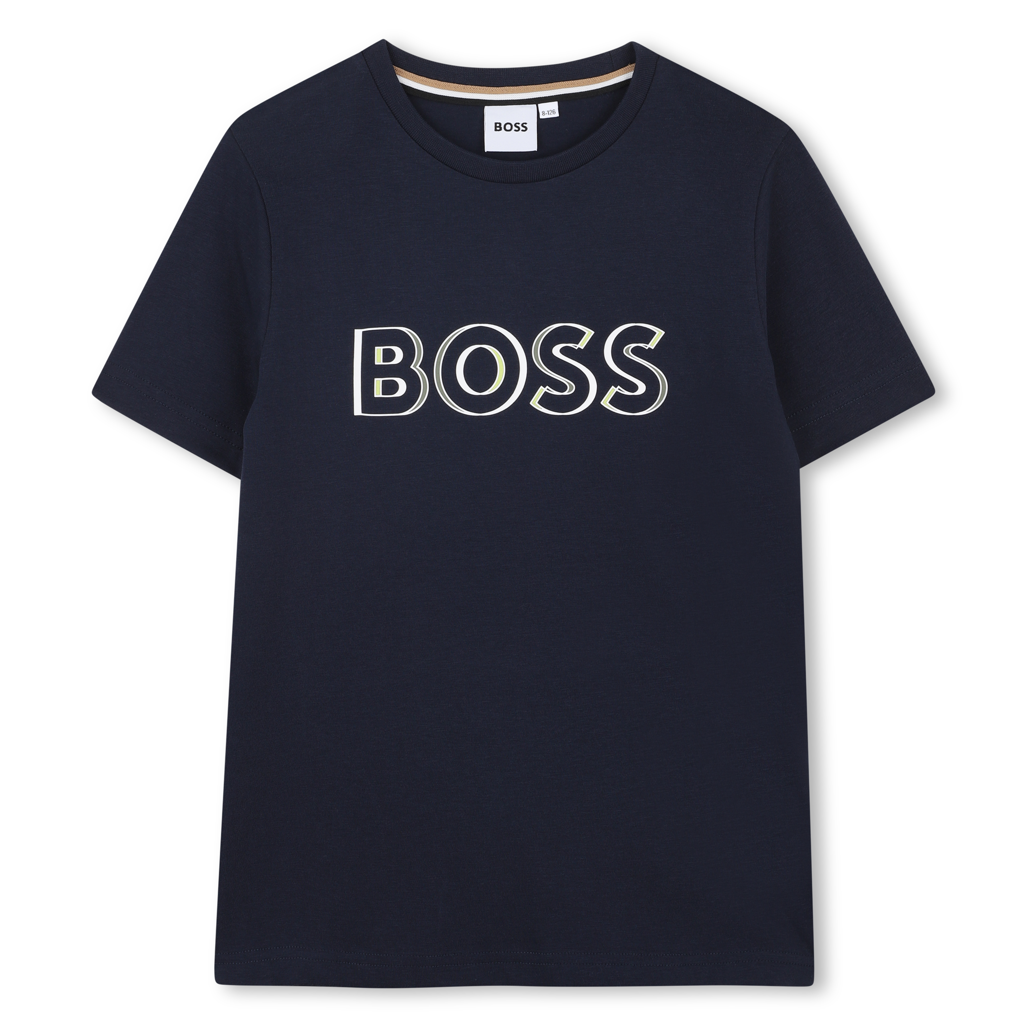 Short-sleeved cotton T-shirt BOSS for BOY