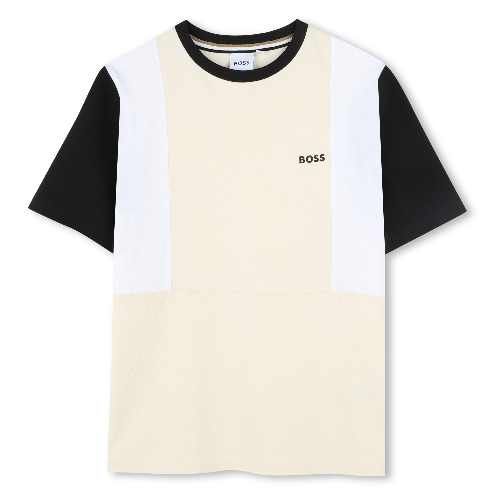 Multicoloured cotton T-shirt BOSS for BOY