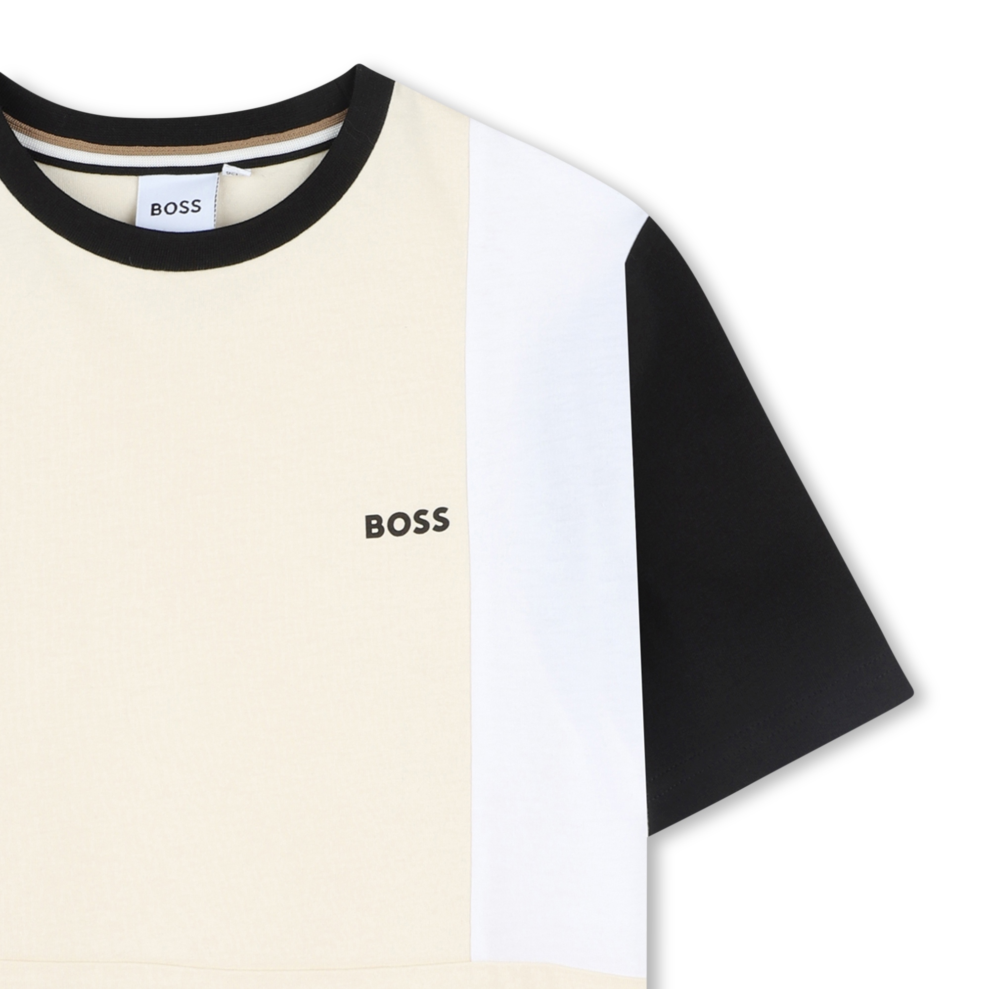 Multicoloured cotton T-shirt BOSS for BOY