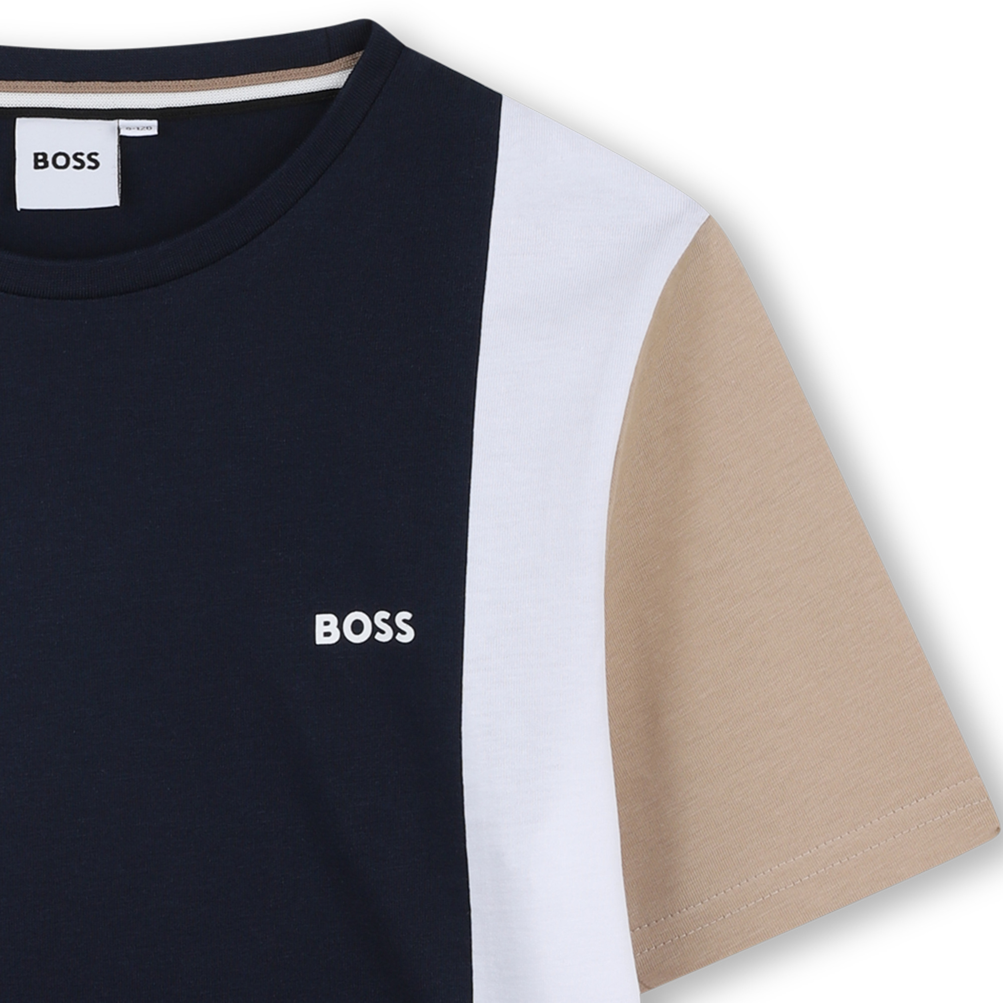 Multicoloured cotton T-shirt BOSS for BOY