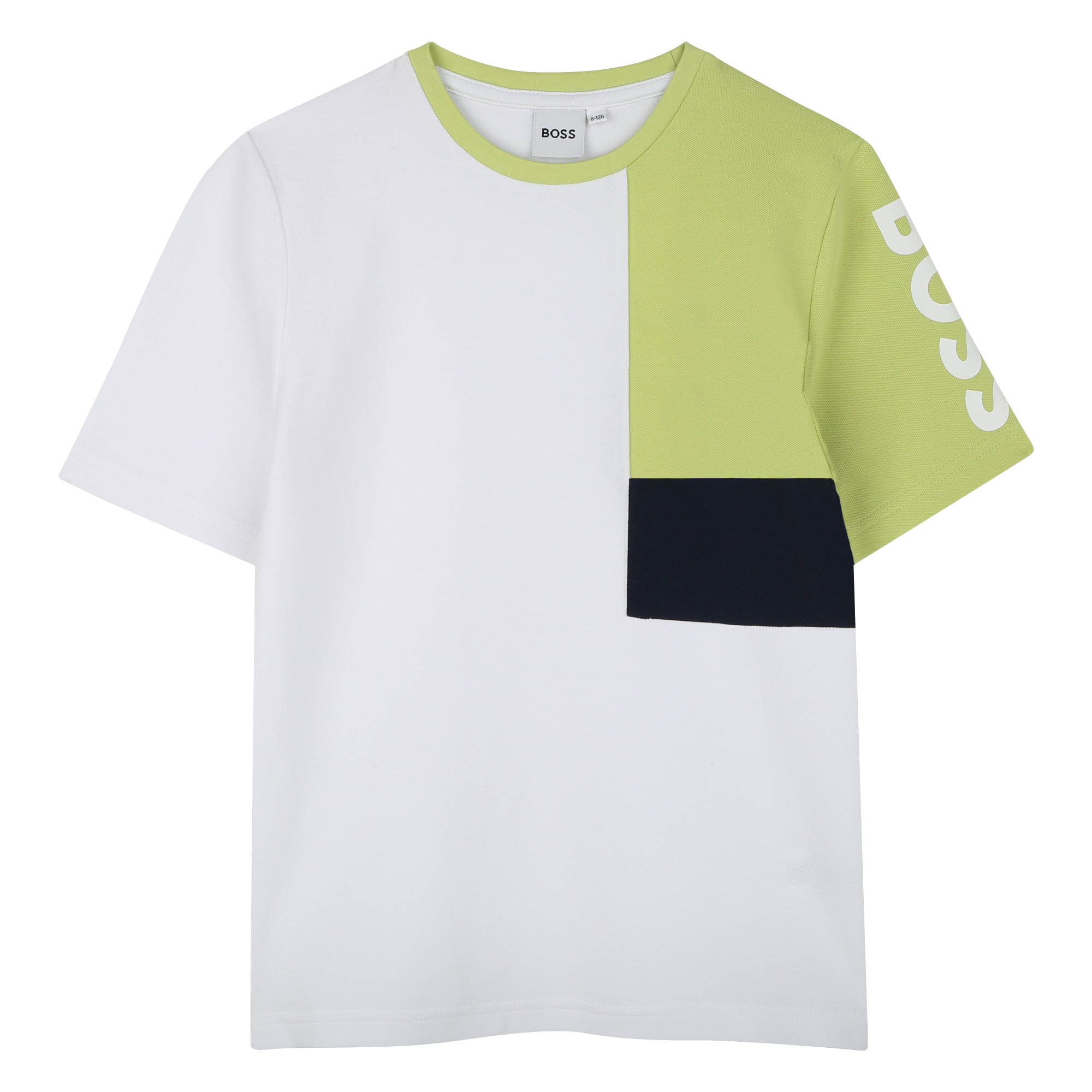 Cotton piqué T-shirt BOSS for BOY