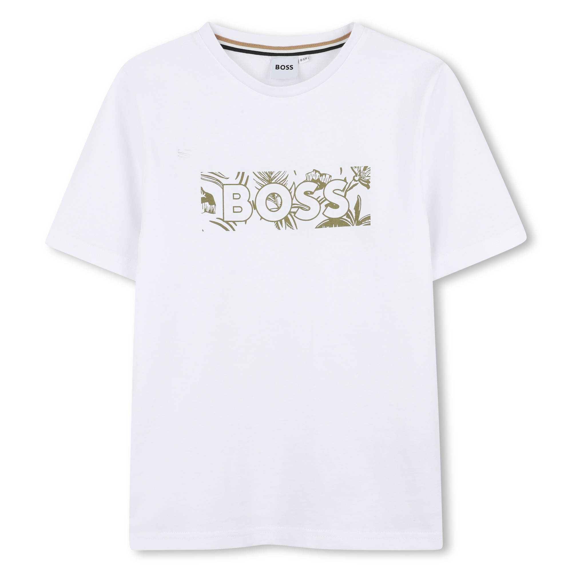 Short-sleeved cotton T-shirt BOSS for BOY