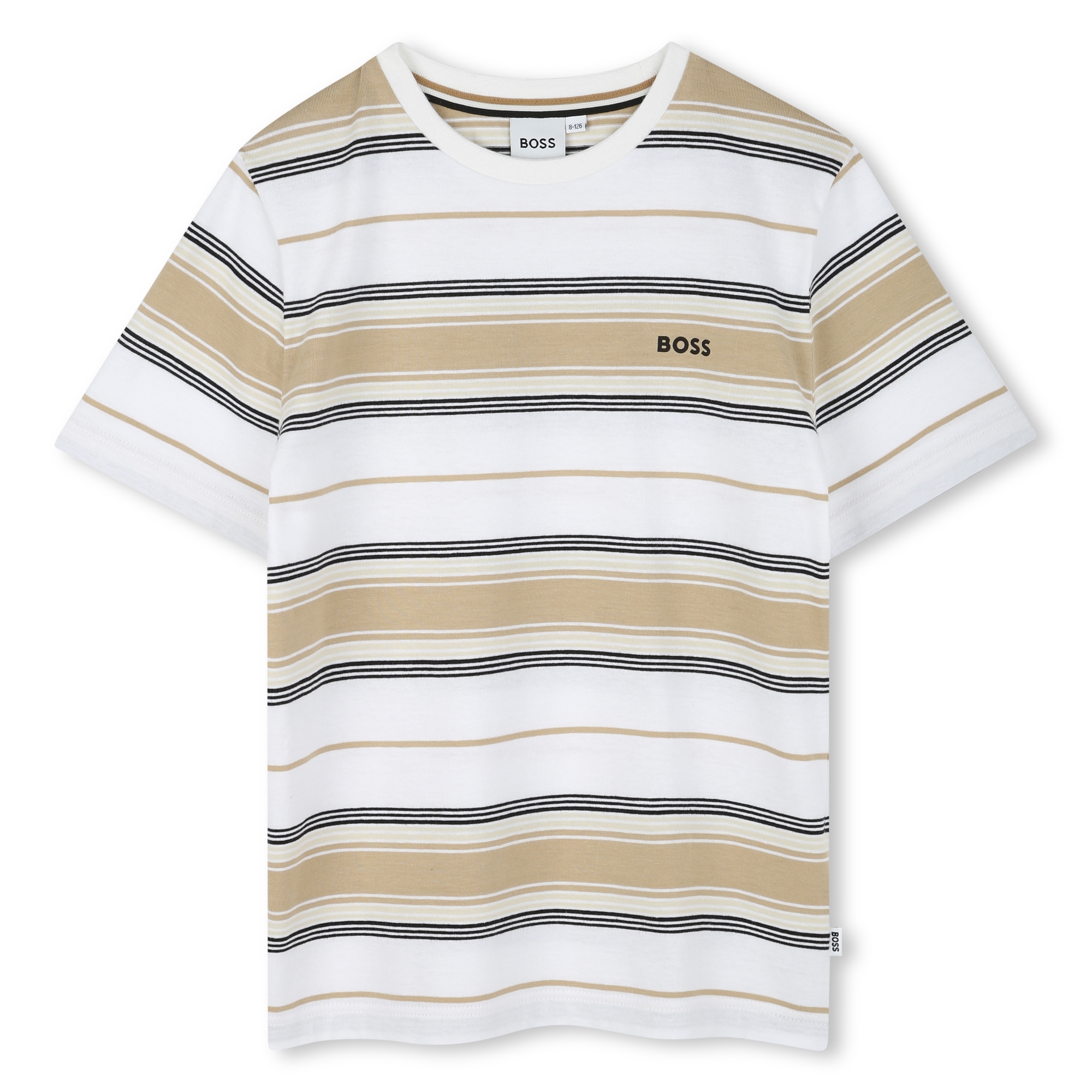 Striped cotton T-shirt BOSS for BOY