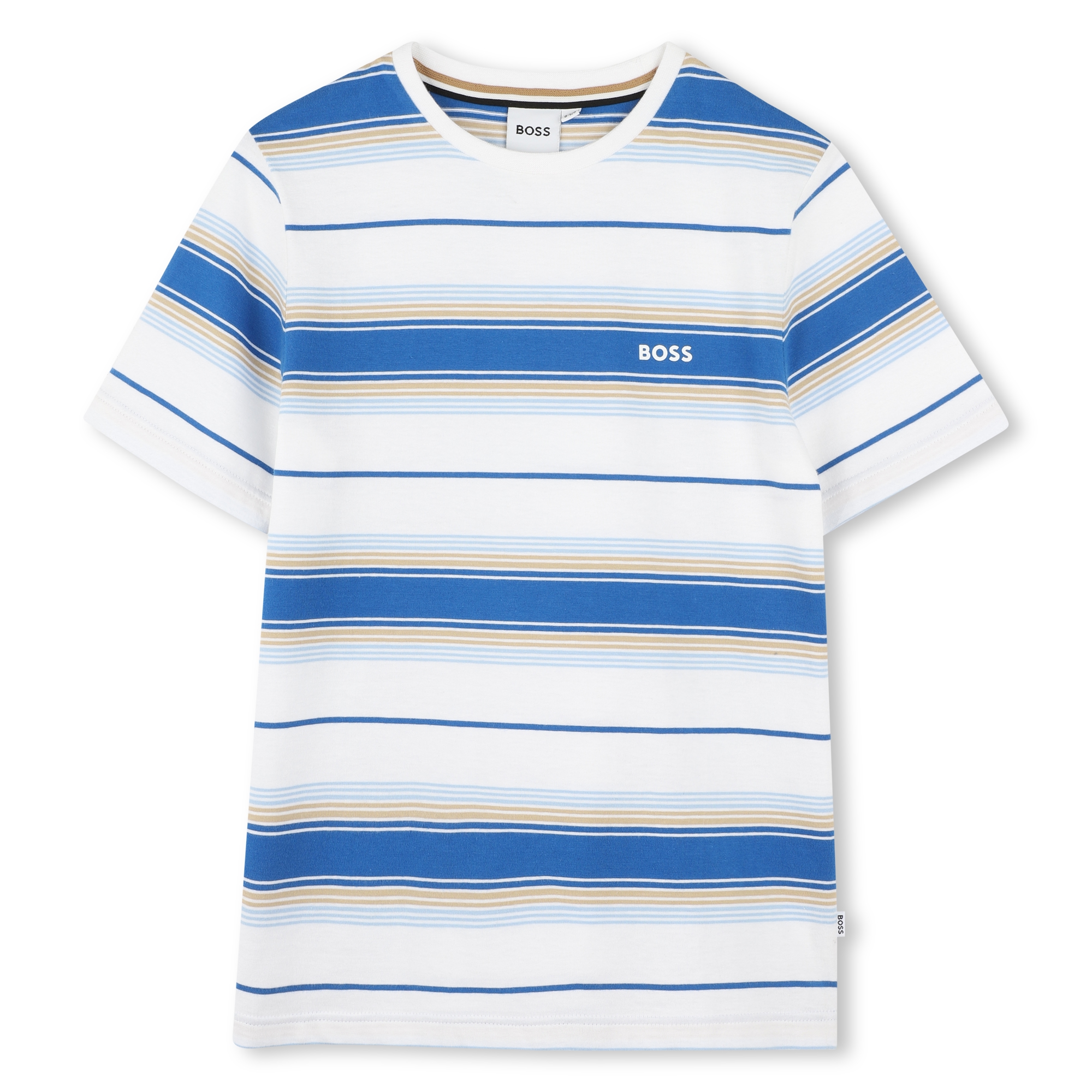 Striped cotton T-shirt BOSS for BOY