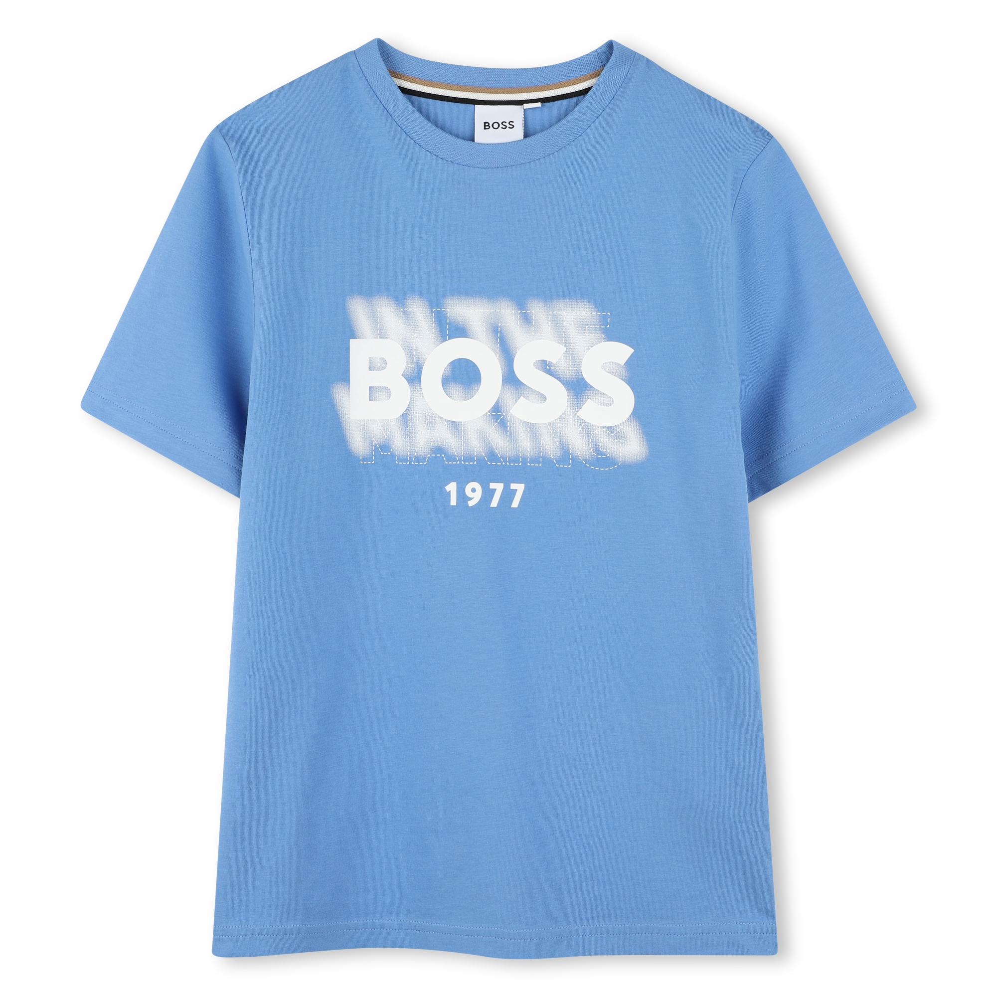 Short-sleeved cotton T-shirt BOSS for BOY