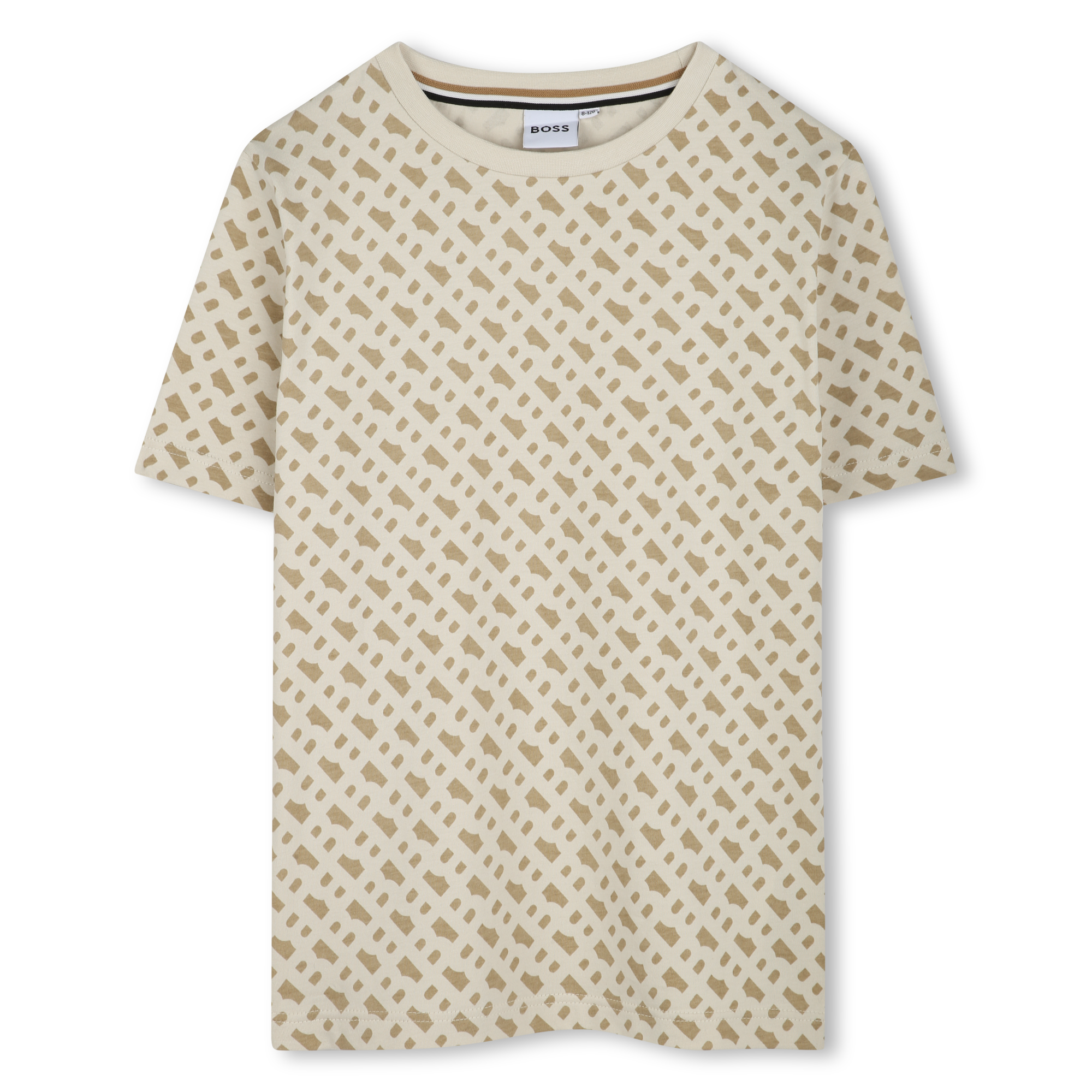 Katoenen T-shirt met print BOSS Voor