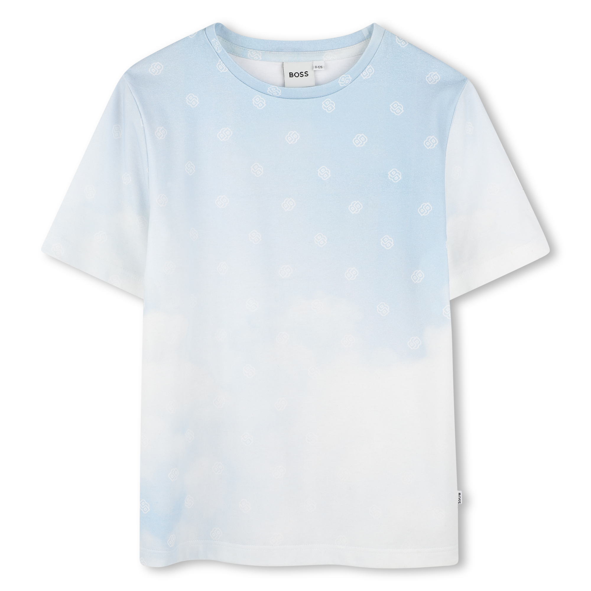 Printed cotton T-shirt BOSS for BOY