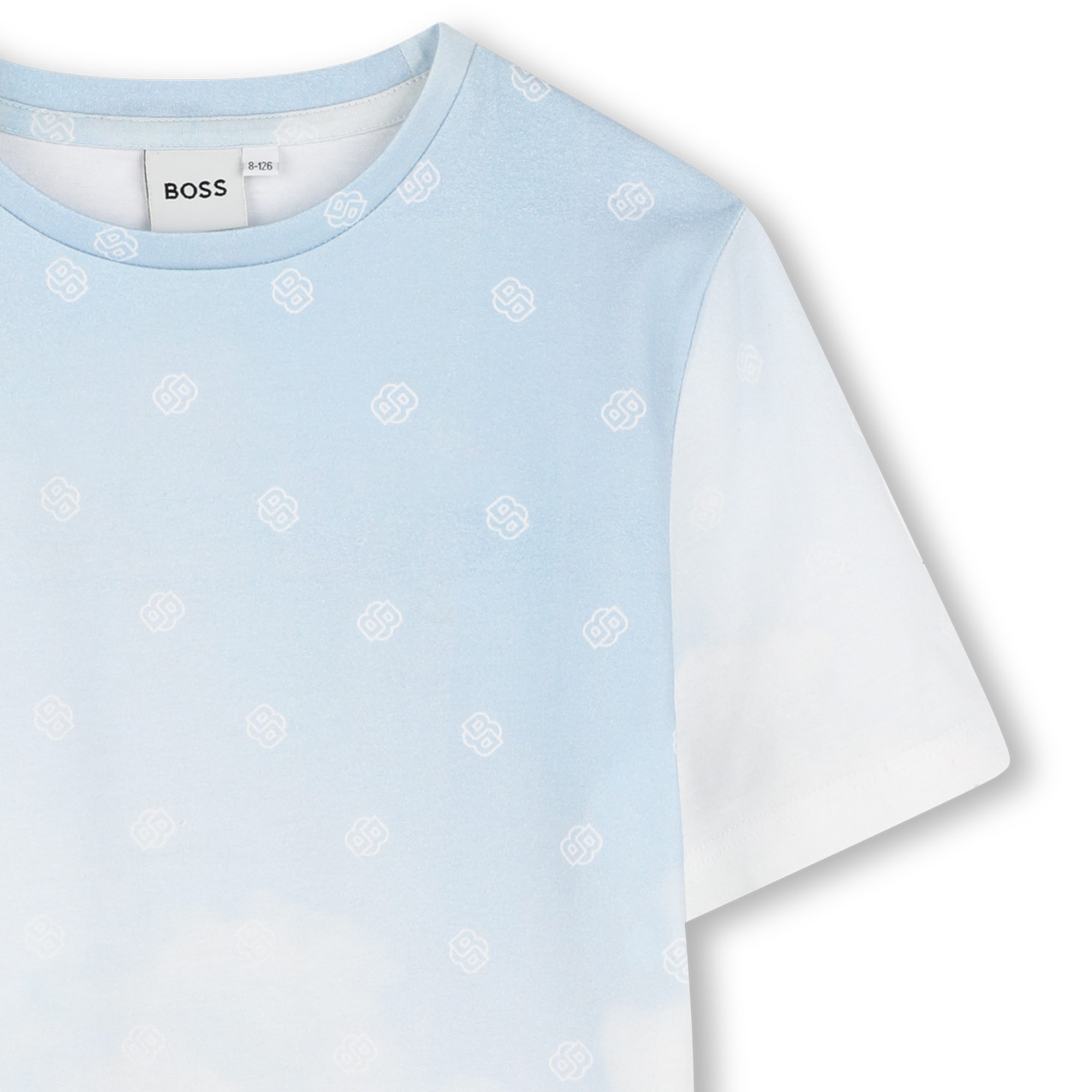 Printed cotton T-shirt BOSS for BOY