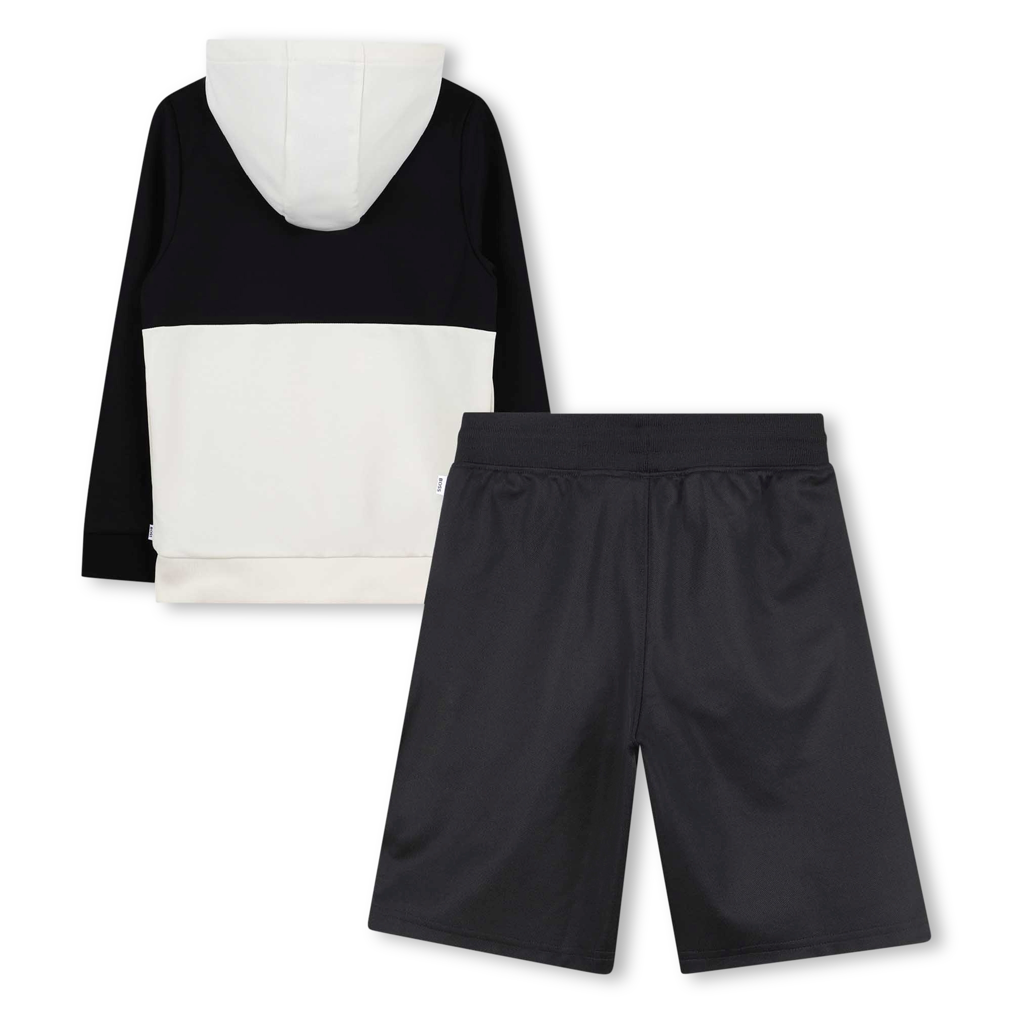 Zip-up cardigan and shorts set BOSS for BOY