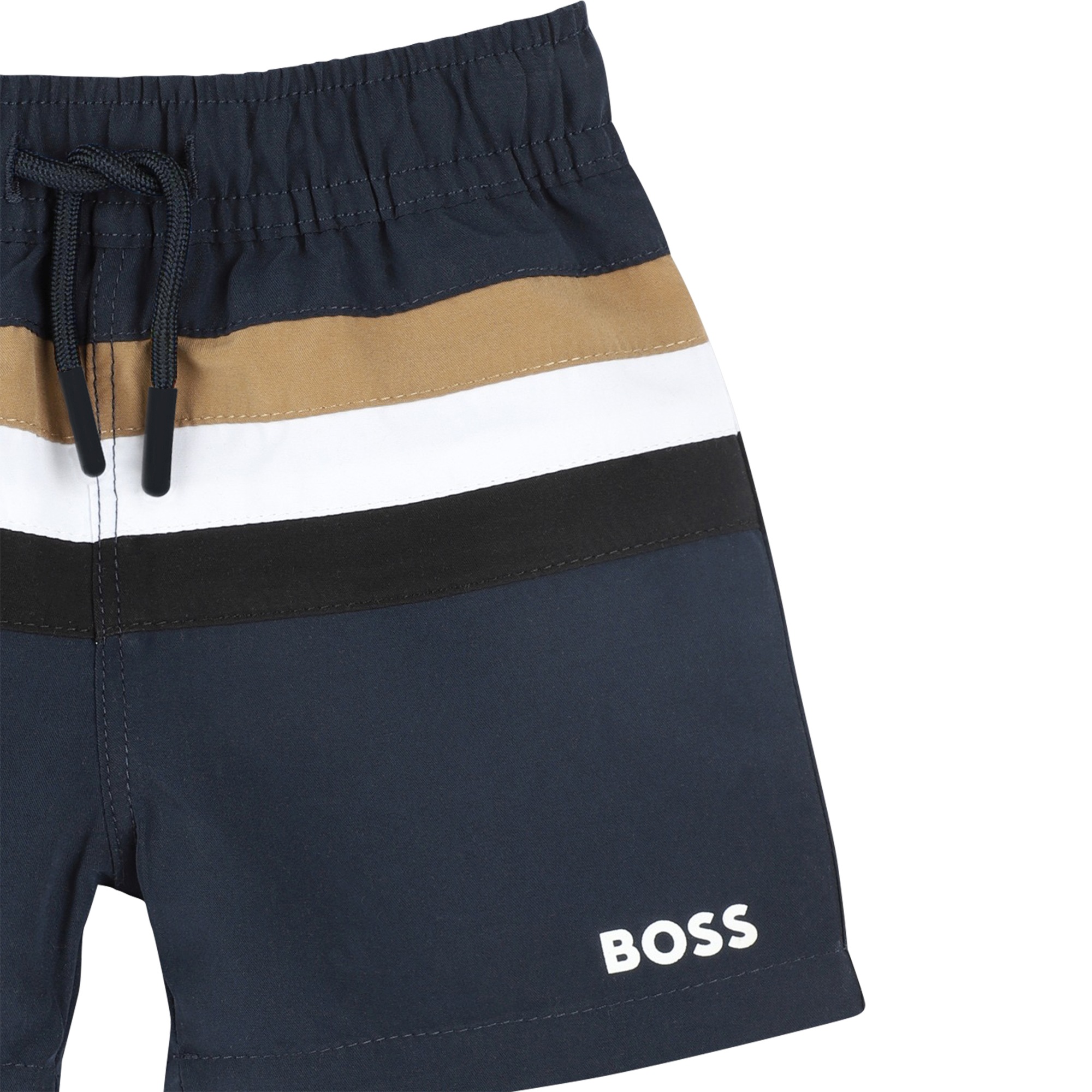 Gestreepte zwemshort BOSS Voor