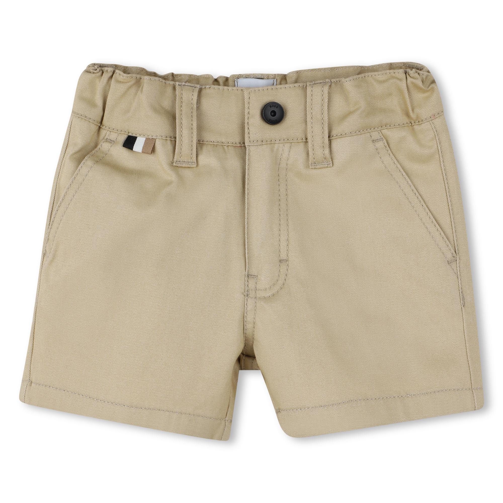 Plain cotton shorts BOSS for BOY