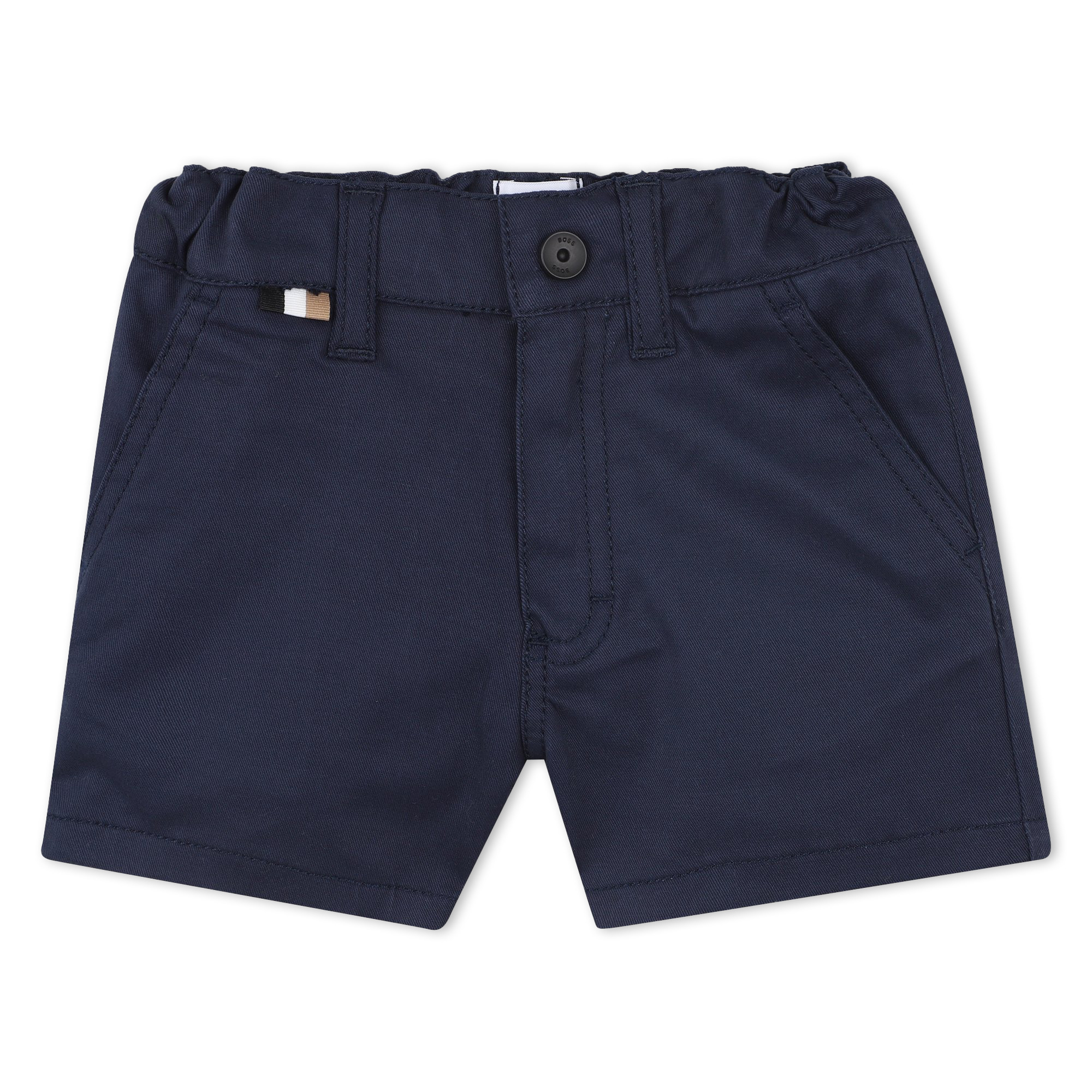 Plain cotton shorts BOSS for BOY