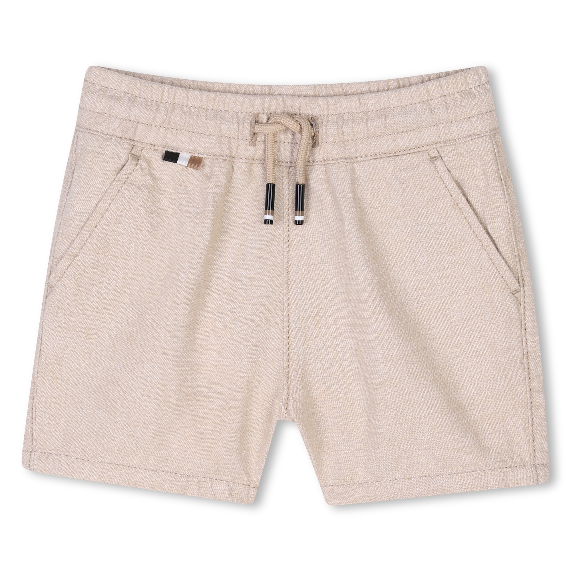 Linen and cotton shorts BOSS for BOY