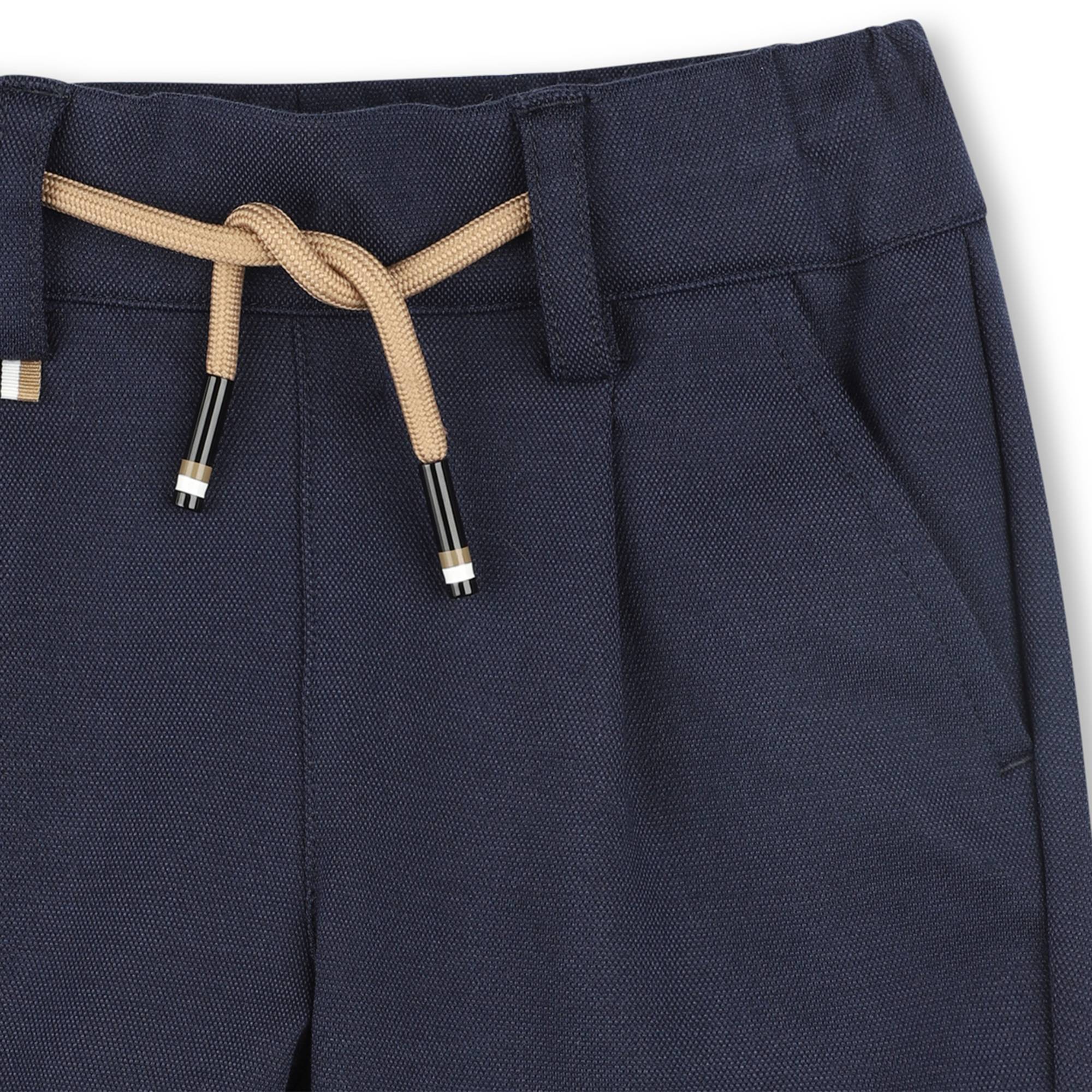 Plain elasticated-waist shorts BOSS for BOY