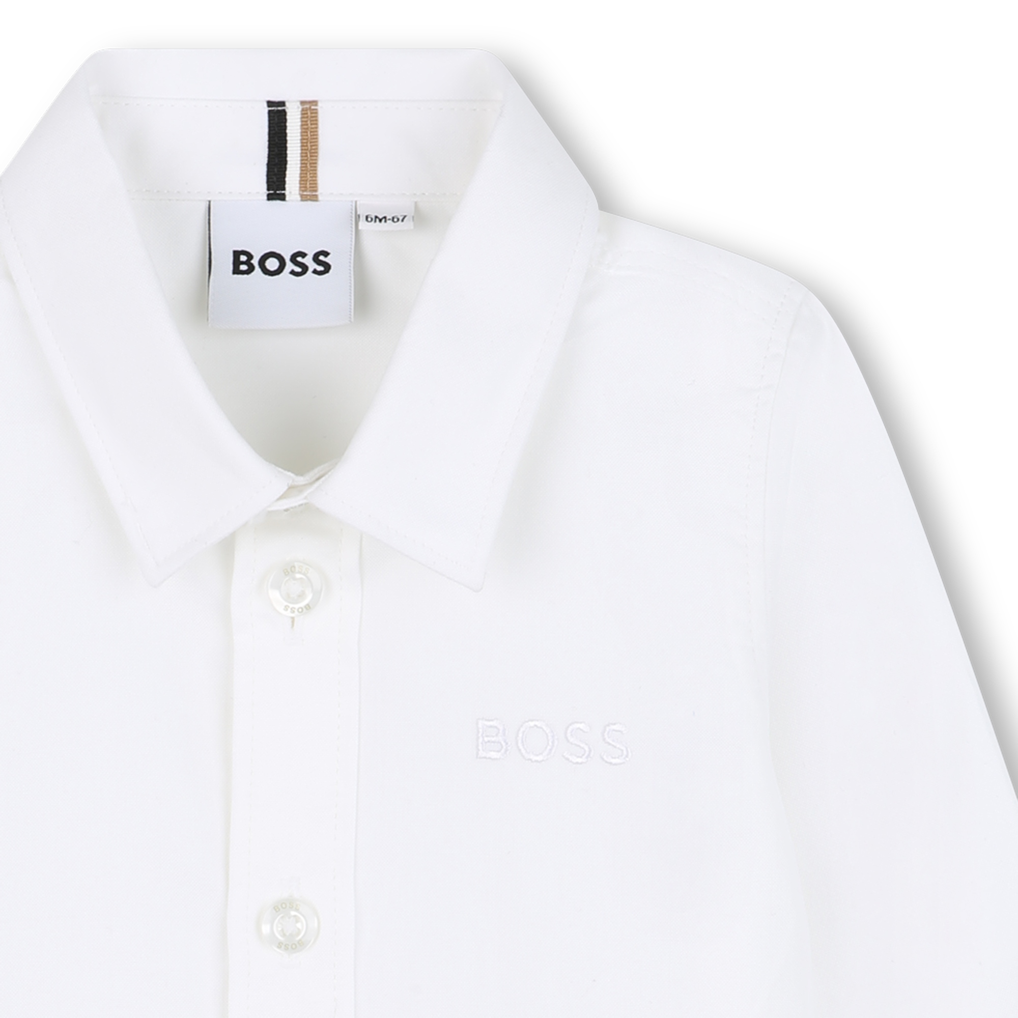 Chemise manches longues BOSS pour GARCON