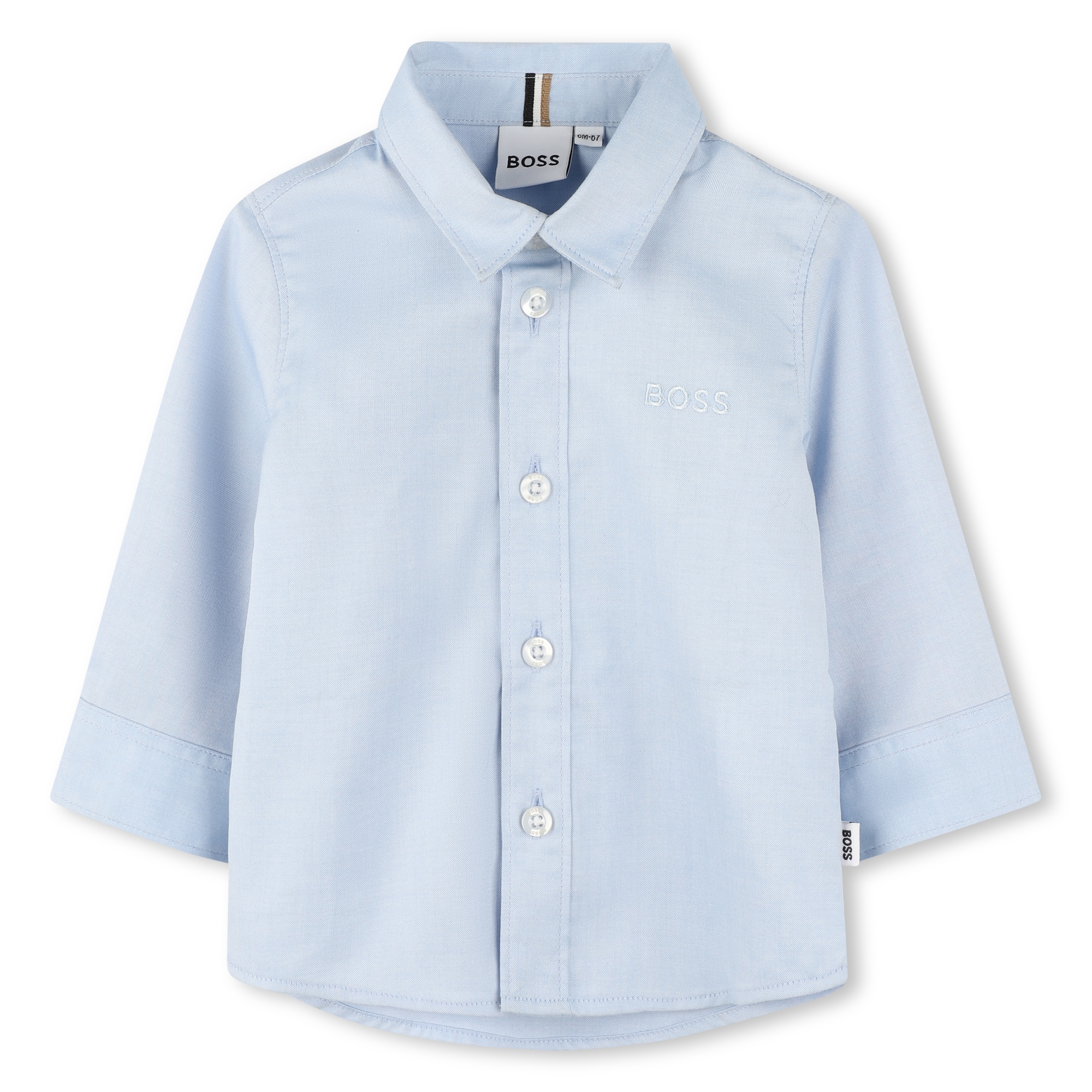 Long-sleeved cotton shirt BOSS for BOY