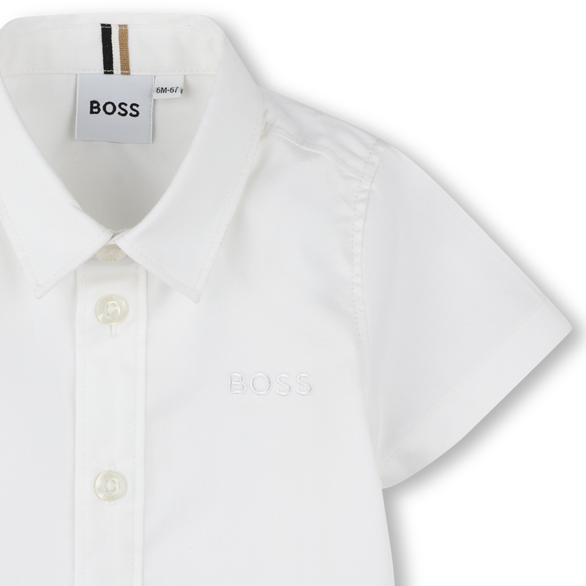 Chemise manches courtes BOSS pour GARCON