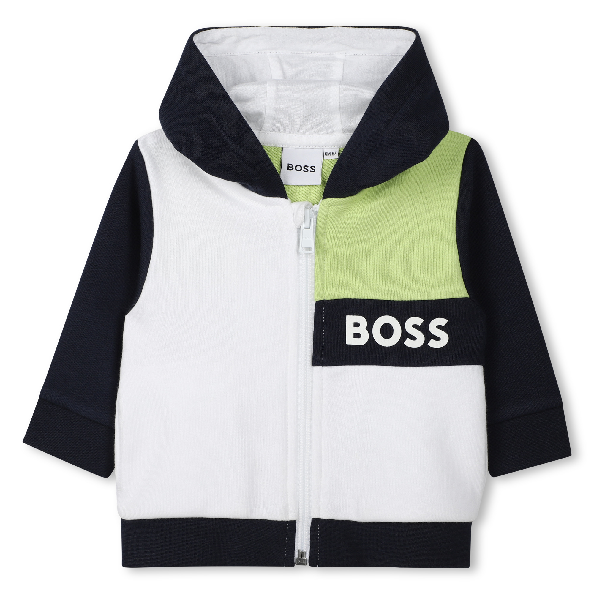 Zipped hooded sweatshirt BOSS for BOY