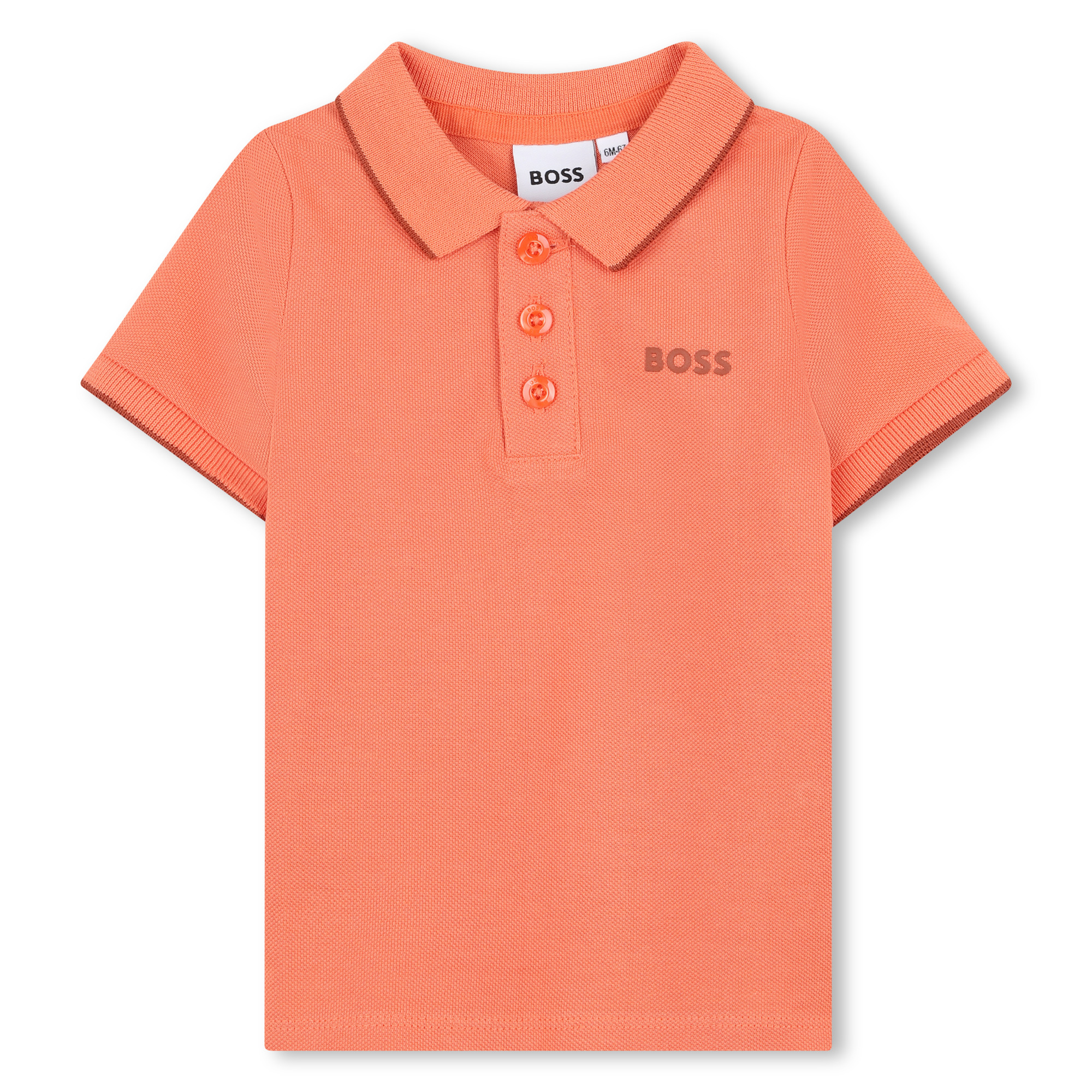 Short-sleeved polo shirt BOSS for BOY