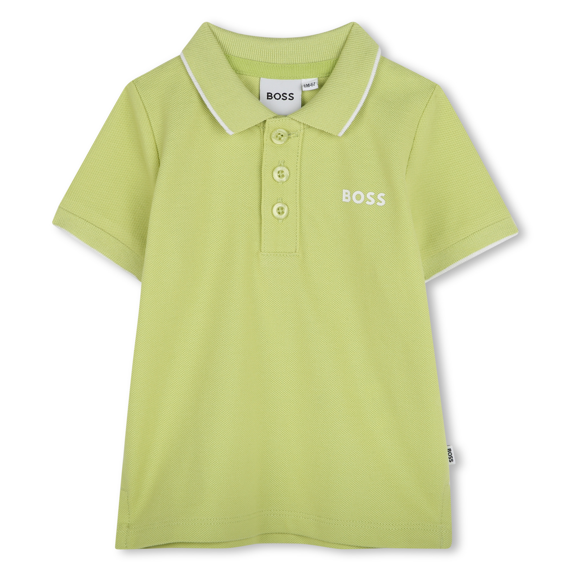 Short-sleeved polo shirt BOSS for BOY