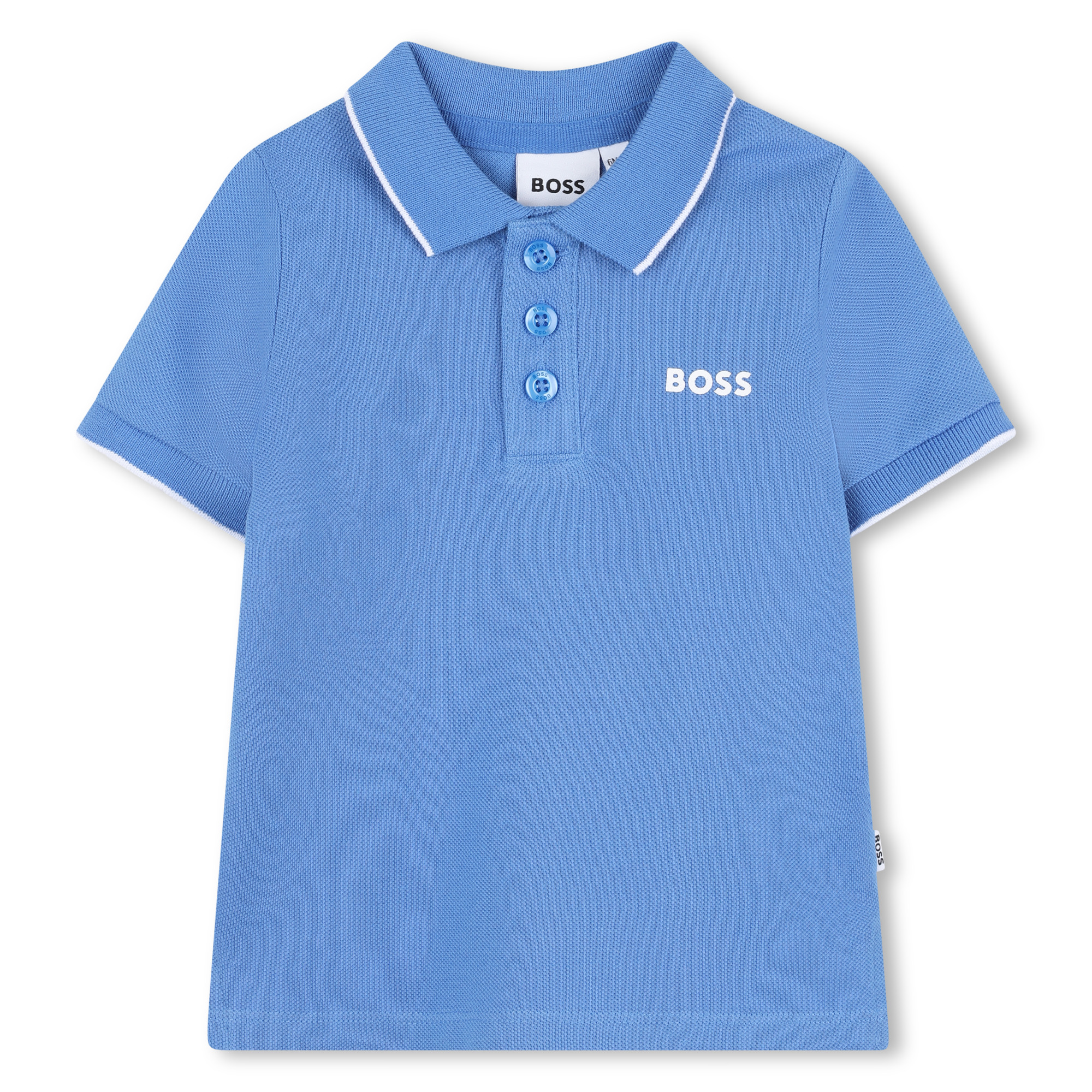 Short-sleeved polo shirt BOSS for BOY